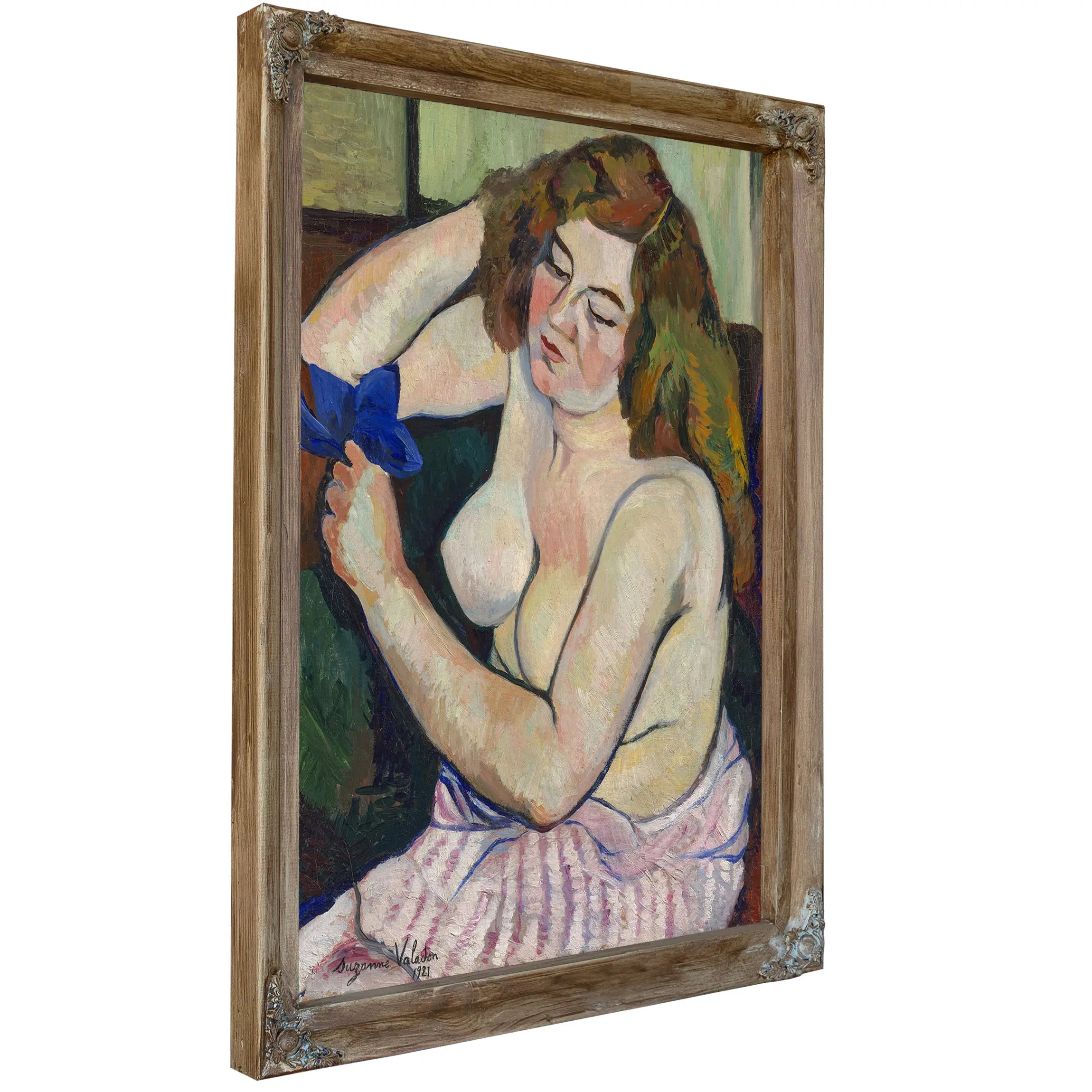 Femme Nue Assise 1921 by Suzanne Valadon