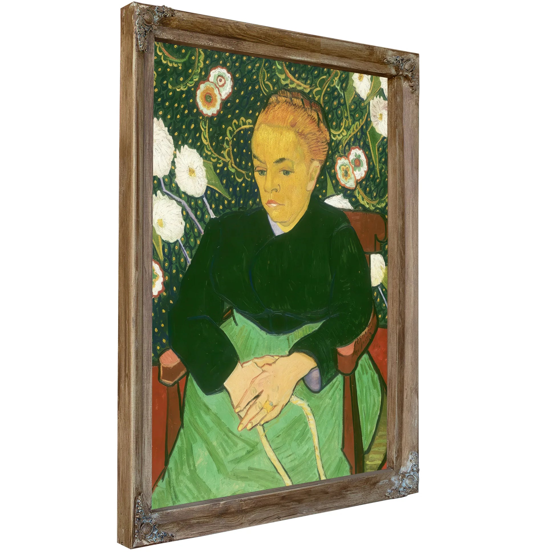 Madame Roulin Rocking The Cradle (La Berceuse) By Vincent Van Gogh Fine Art Print