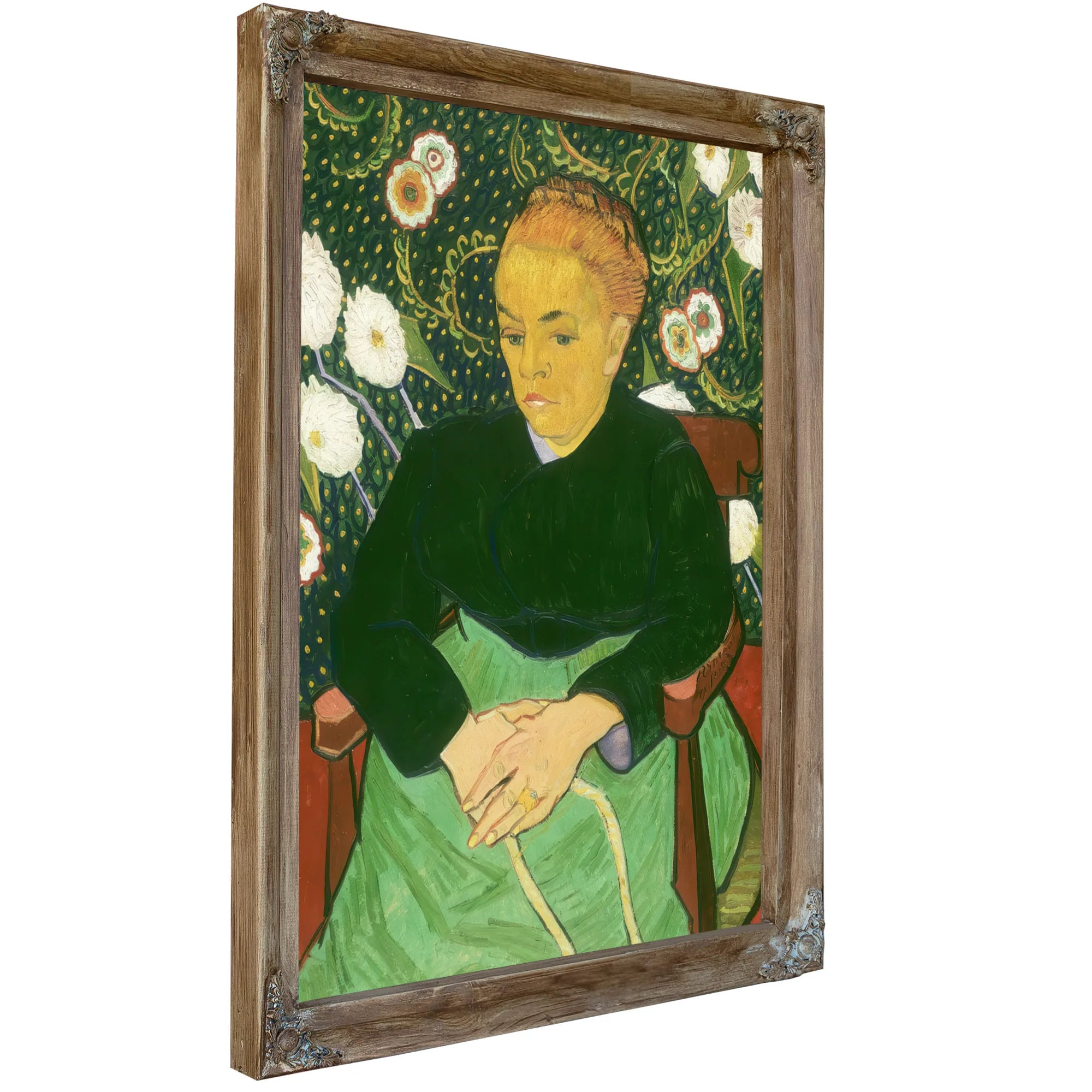 Madame Roulin Rocking The Cradle (La Berceuse) By Vincent Van Gogh Fine Art Print