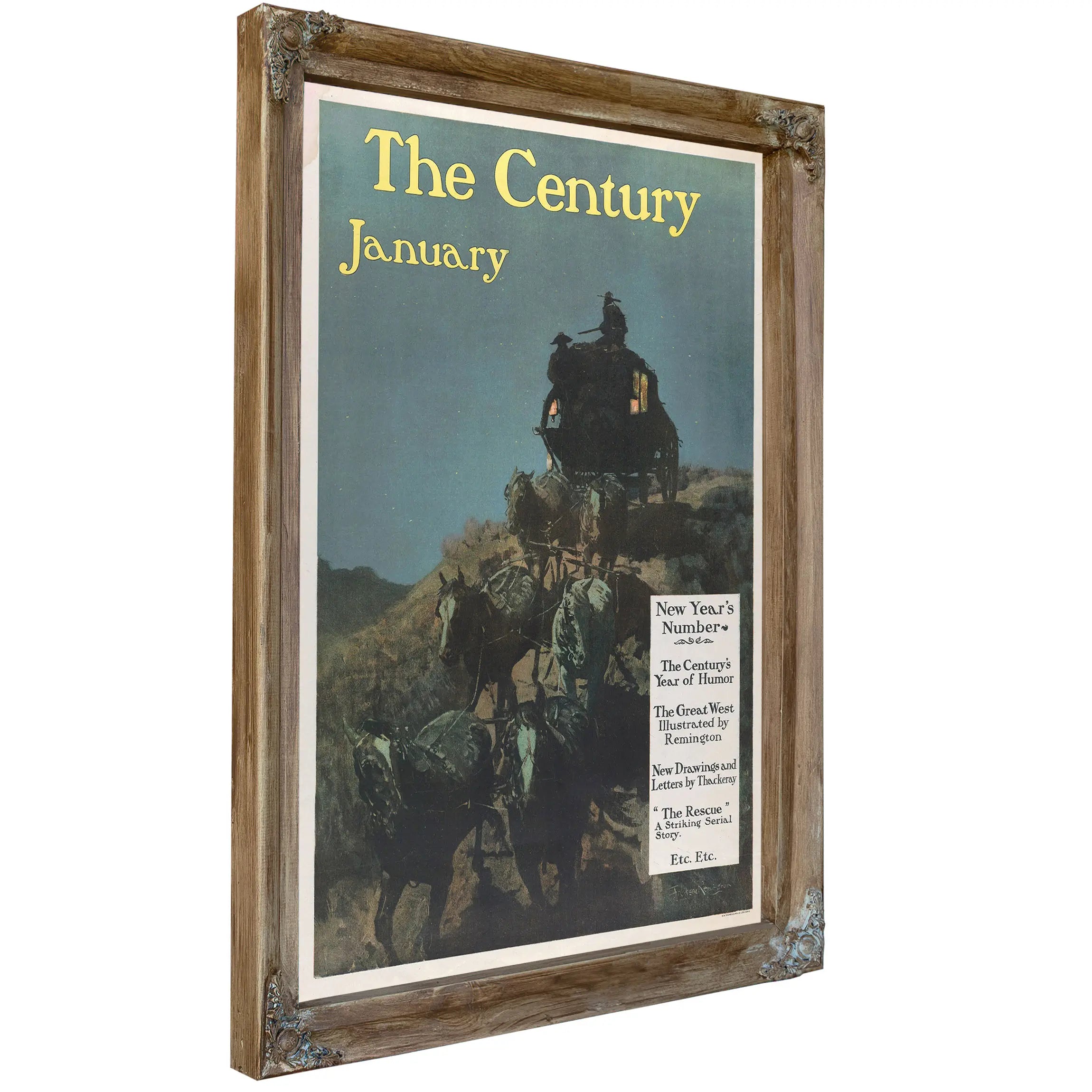 The Century New Years Number January by Frederic Remington
