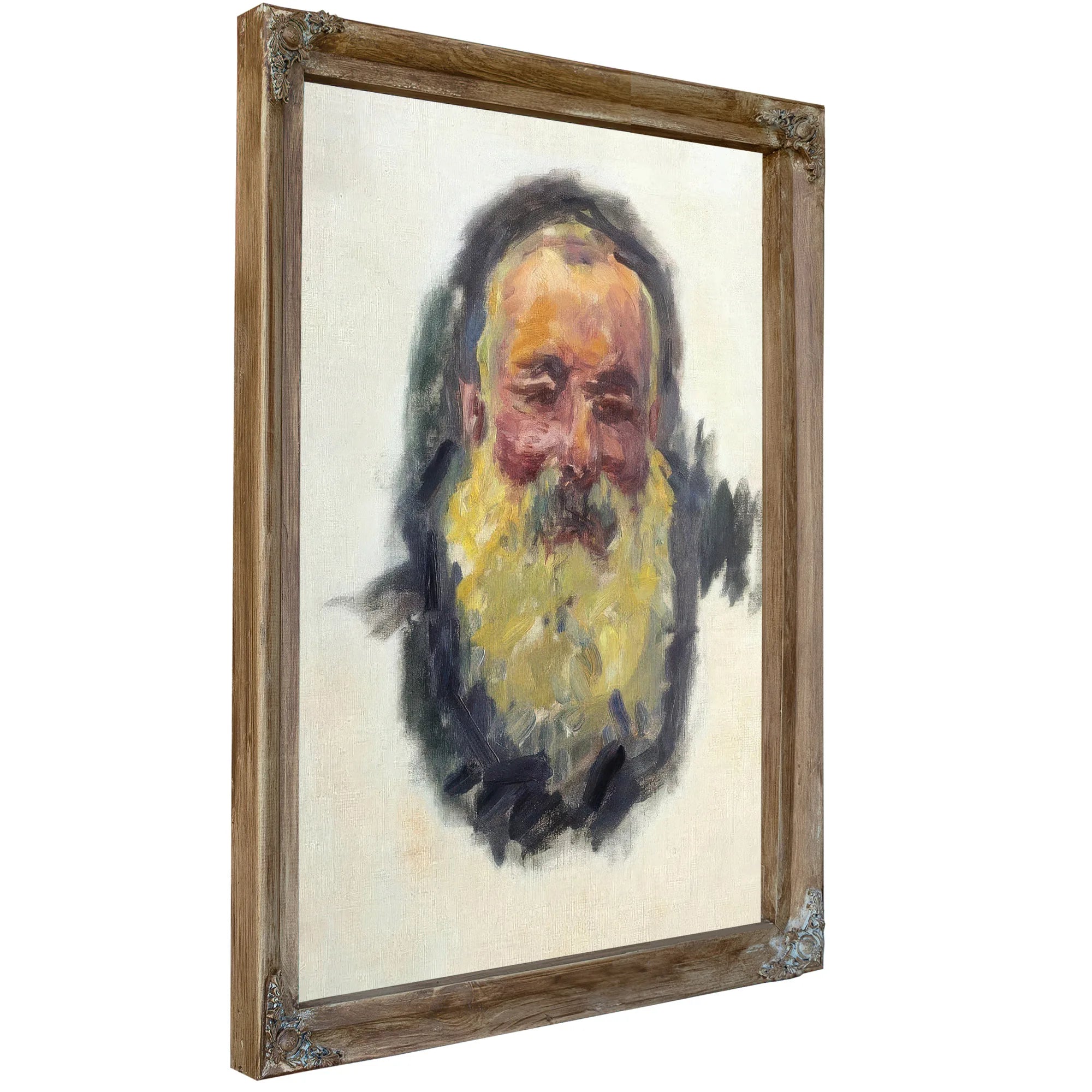 Self Portrait By Claude Monet Fine Art Print