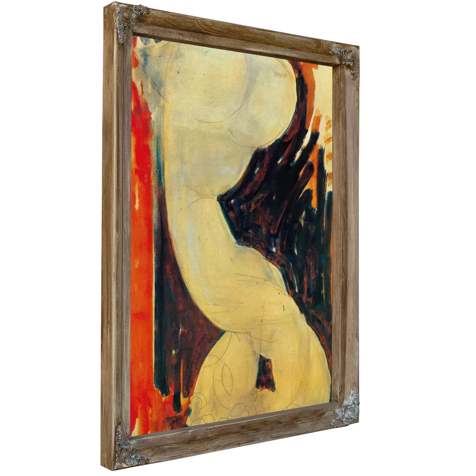 Caryatid 191314 By Amedeo Modigliani Fine Art Print