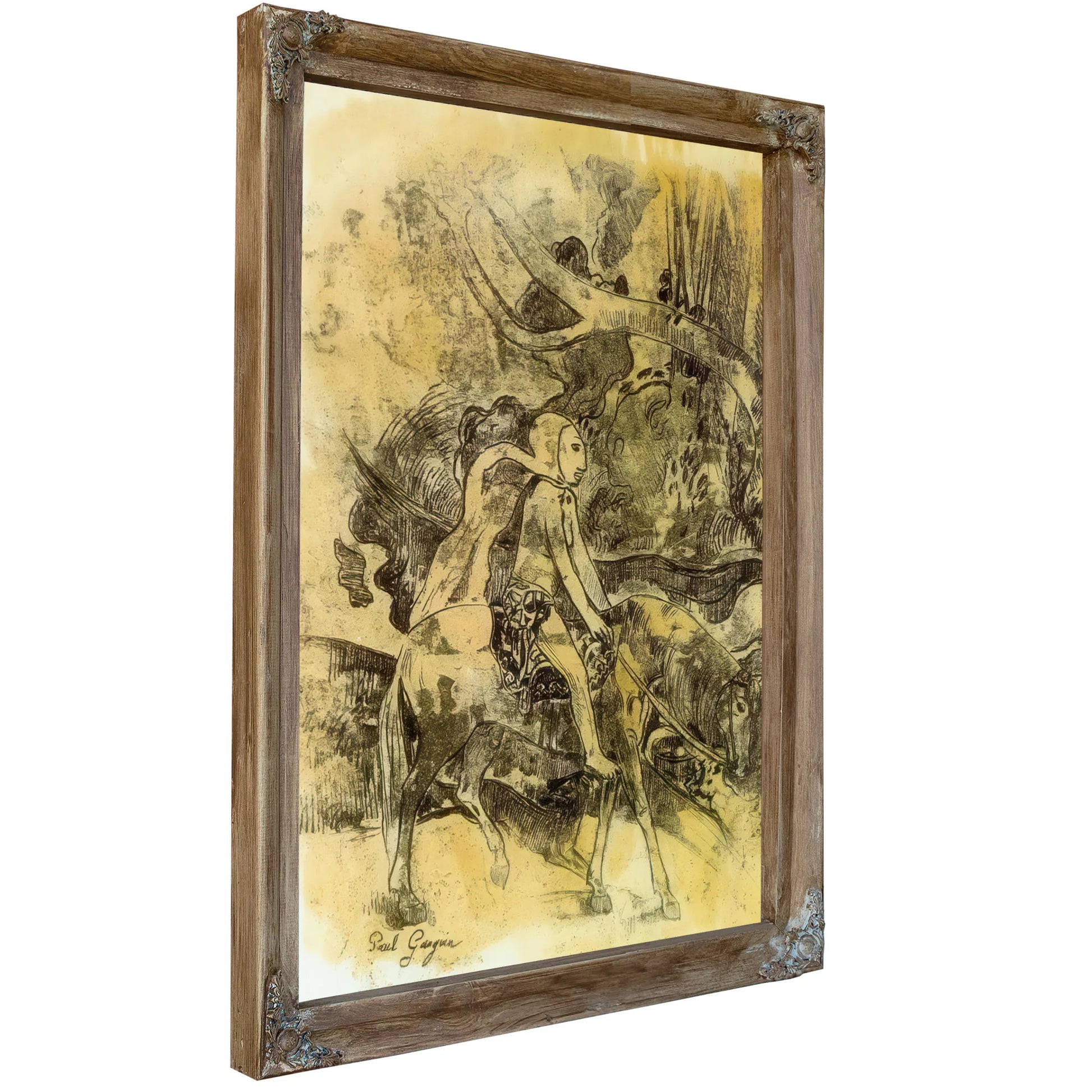 Rider By Paul Gauguin Fine Art Print