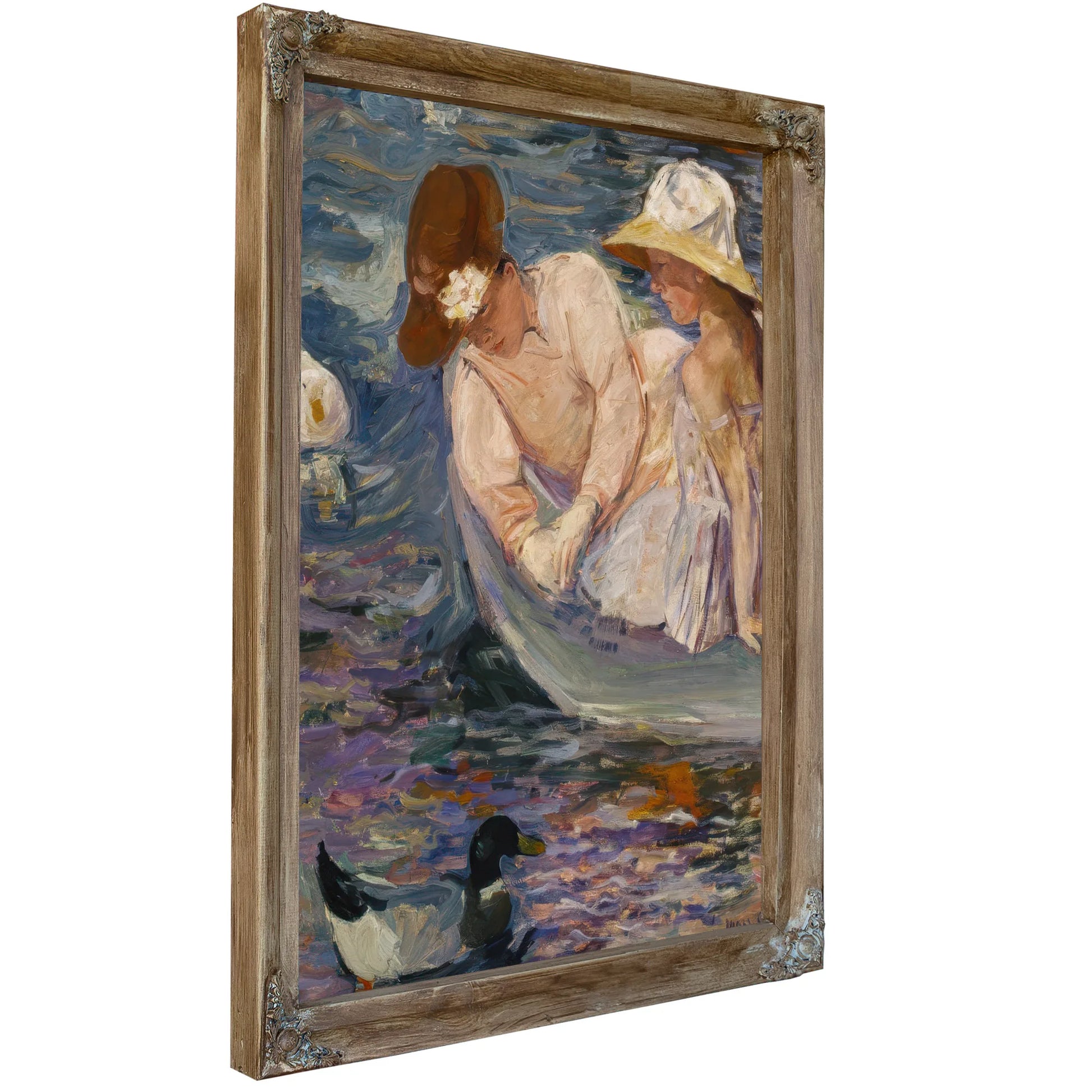 Summertime By Mary Cassatt Fine Art Print