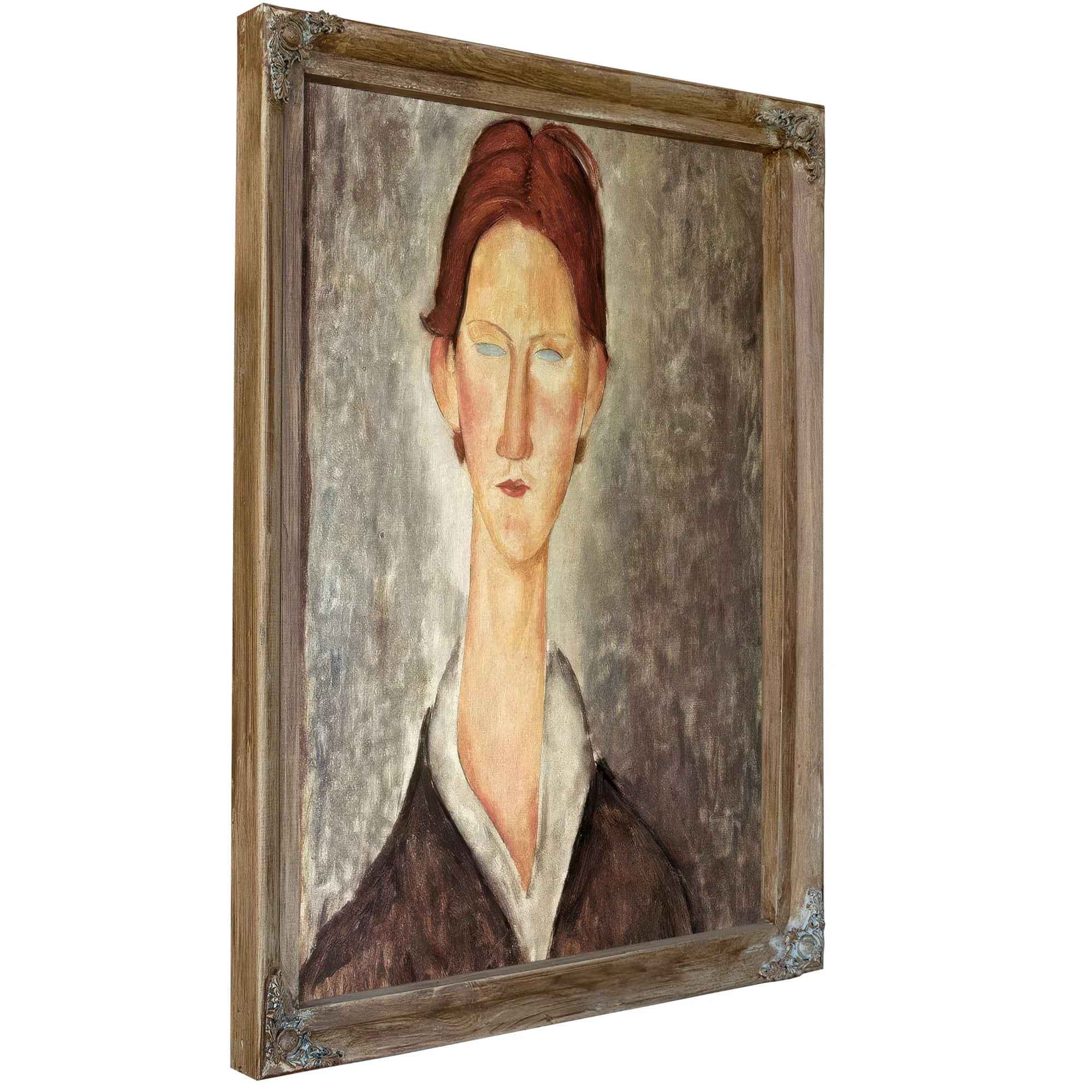 Portrait Of A Student By Amedeo Modigliani Fine Art Print