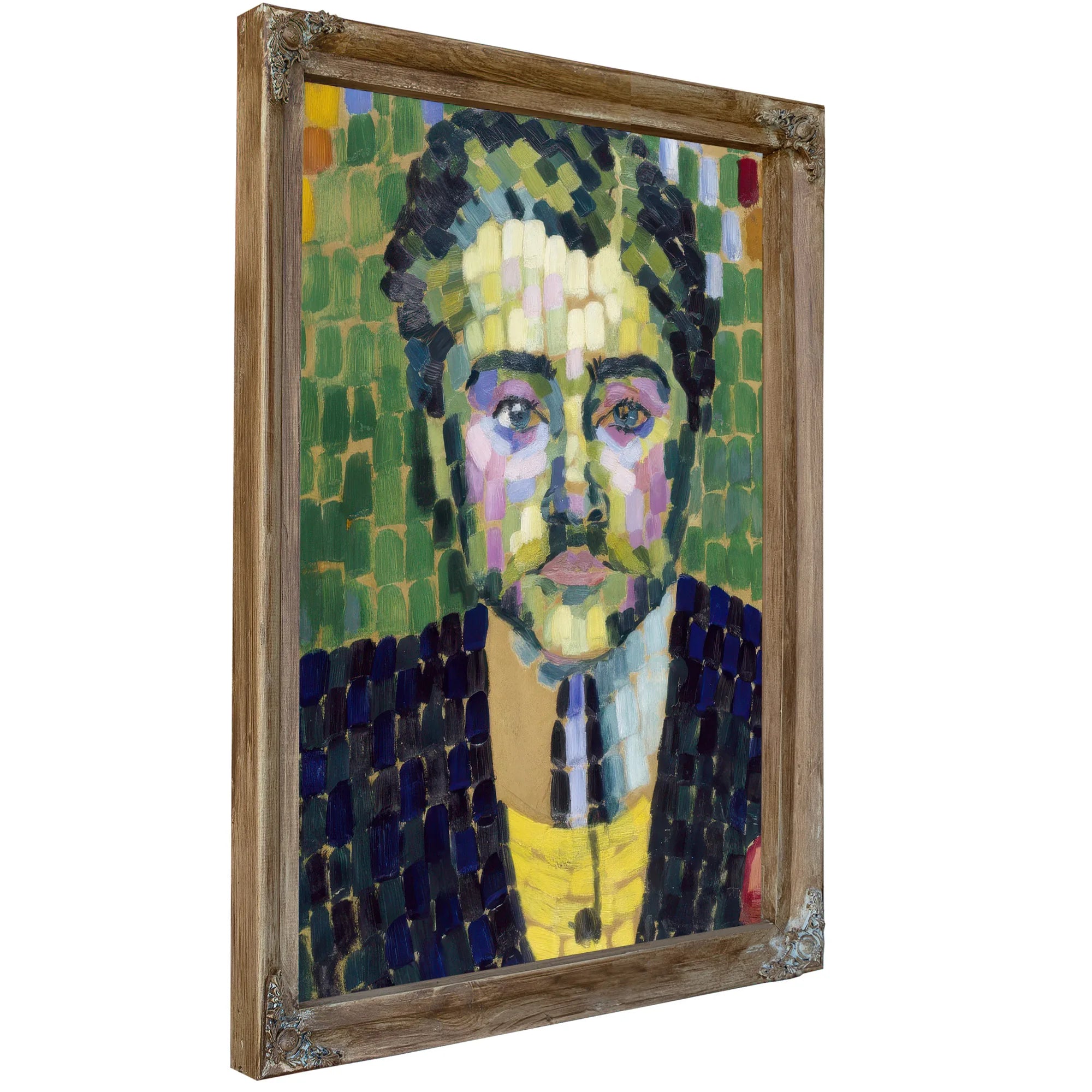 Jean Metzinger By Robert Delaunay Fine Art Print