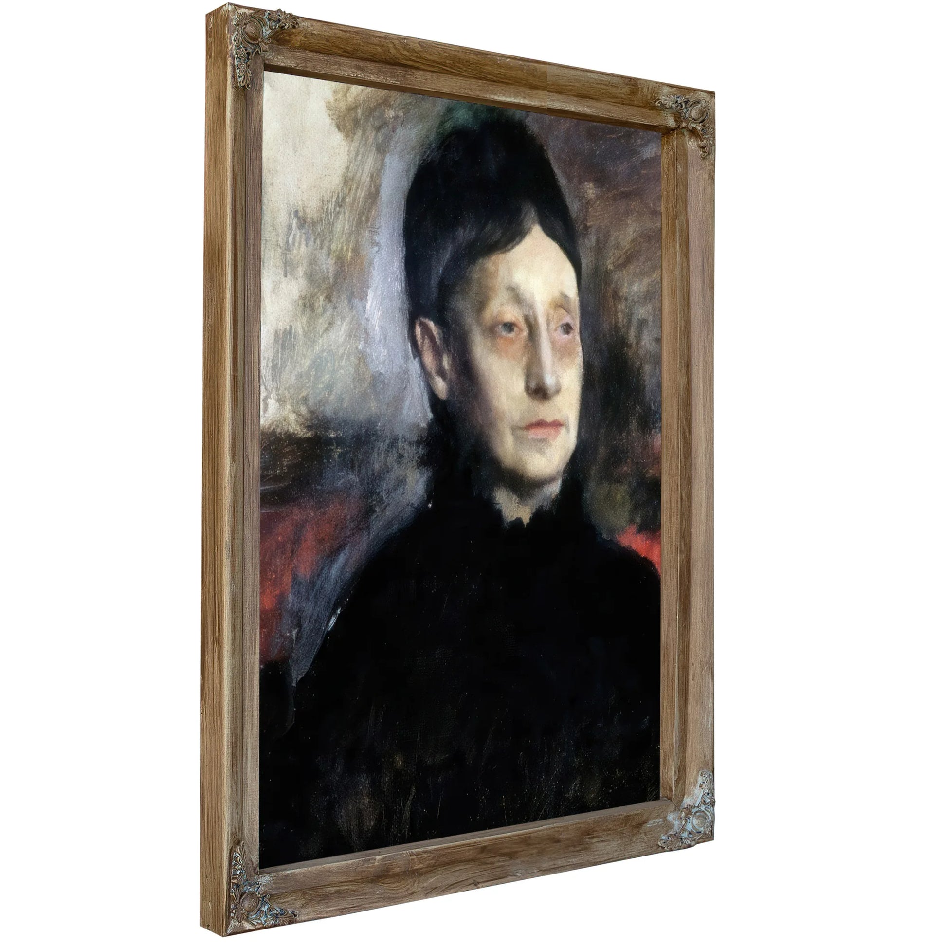 Stefanina Primicile Carafa, Marchioness Of Cicerale And Duchess Of Montejasi By Edgar Degas Fine Art Print