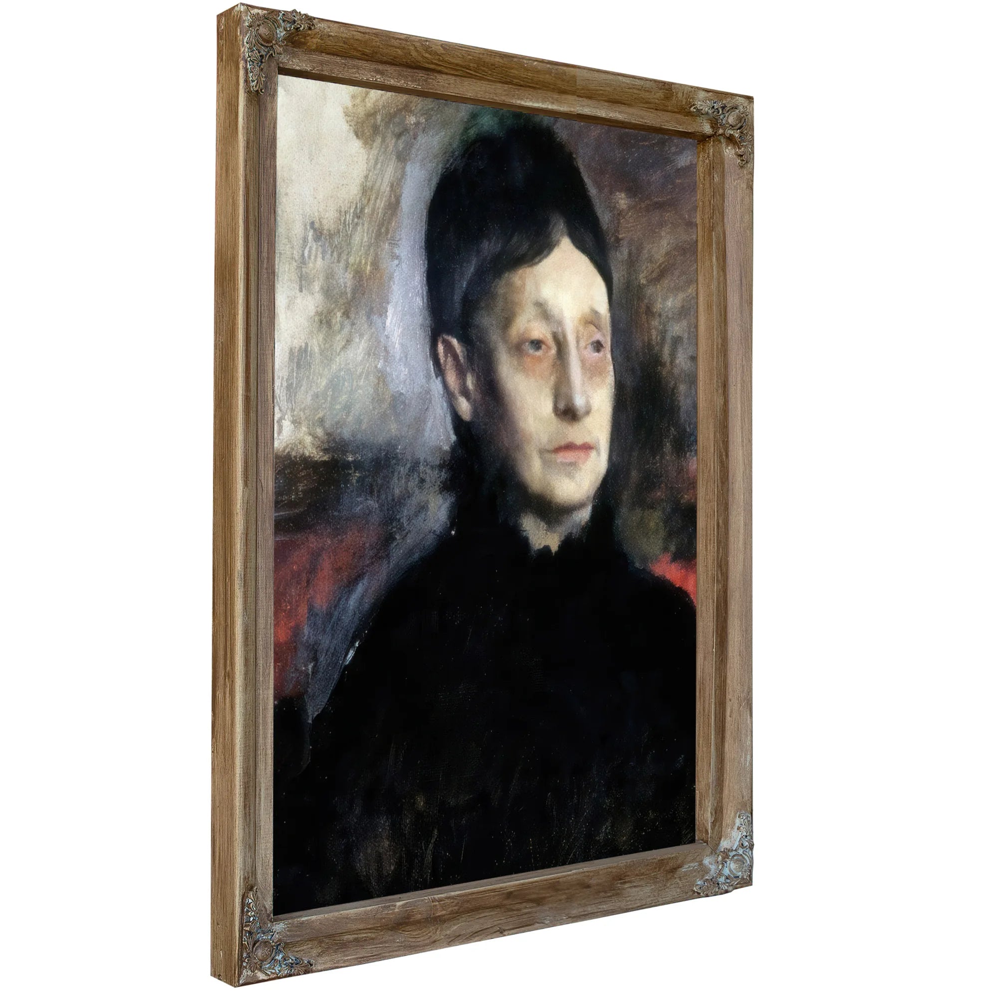 Stefanina Primicile Carafa, Marchioness Of Cicerale And Duchess Of Montejasi By Edgar Degas Fine Art Print