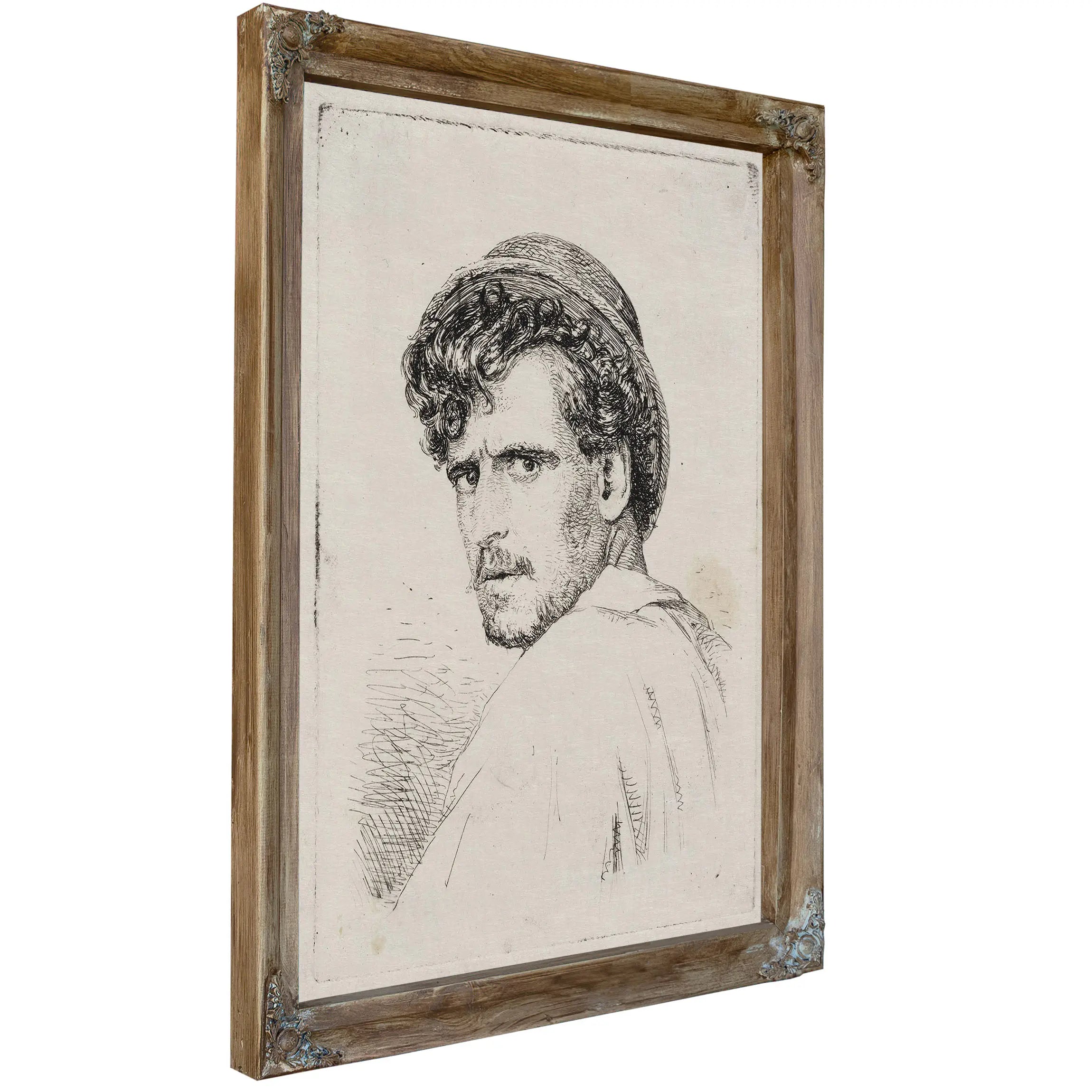 Head Of An Italian by Carl Bloch