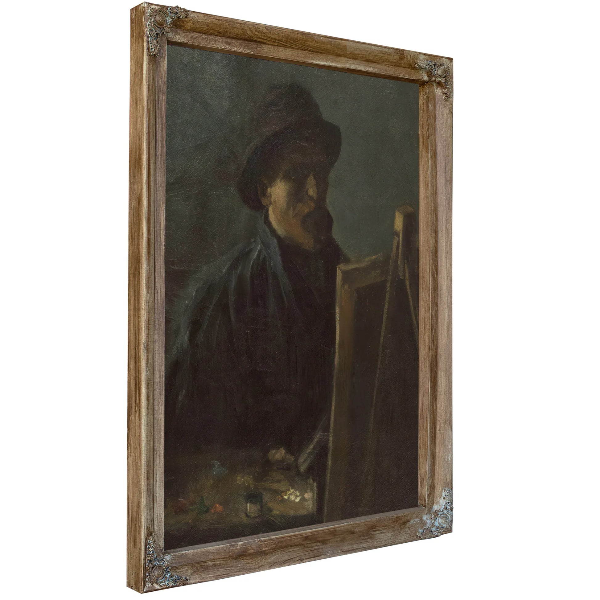 Self Portrait As A Painter Sept. 1886 Paris By Vincent Van Gogh Fine Art Print