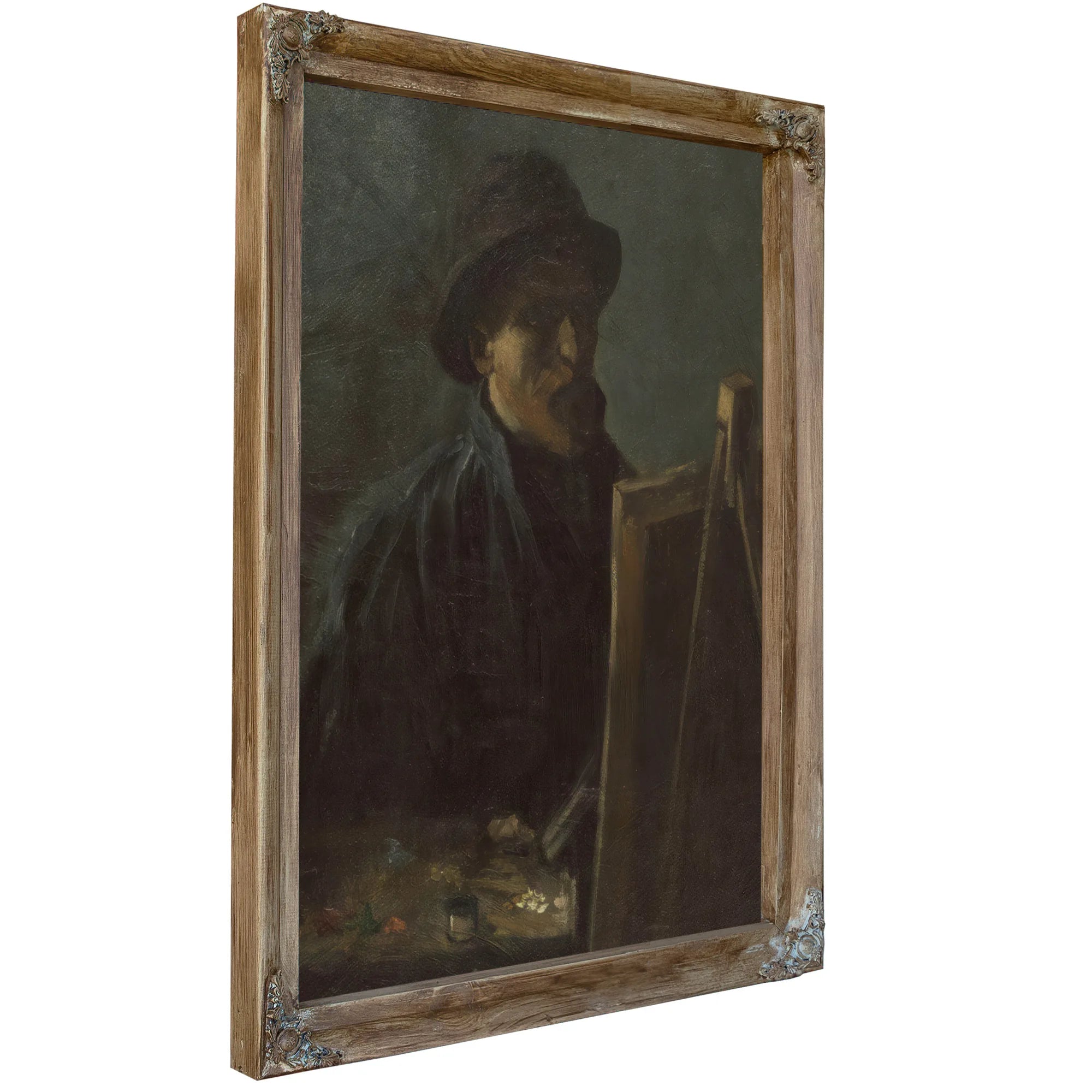 Self Portrait As A Painter Sept. 1886 Paris By Vincent Van Gogh Fine Art Print