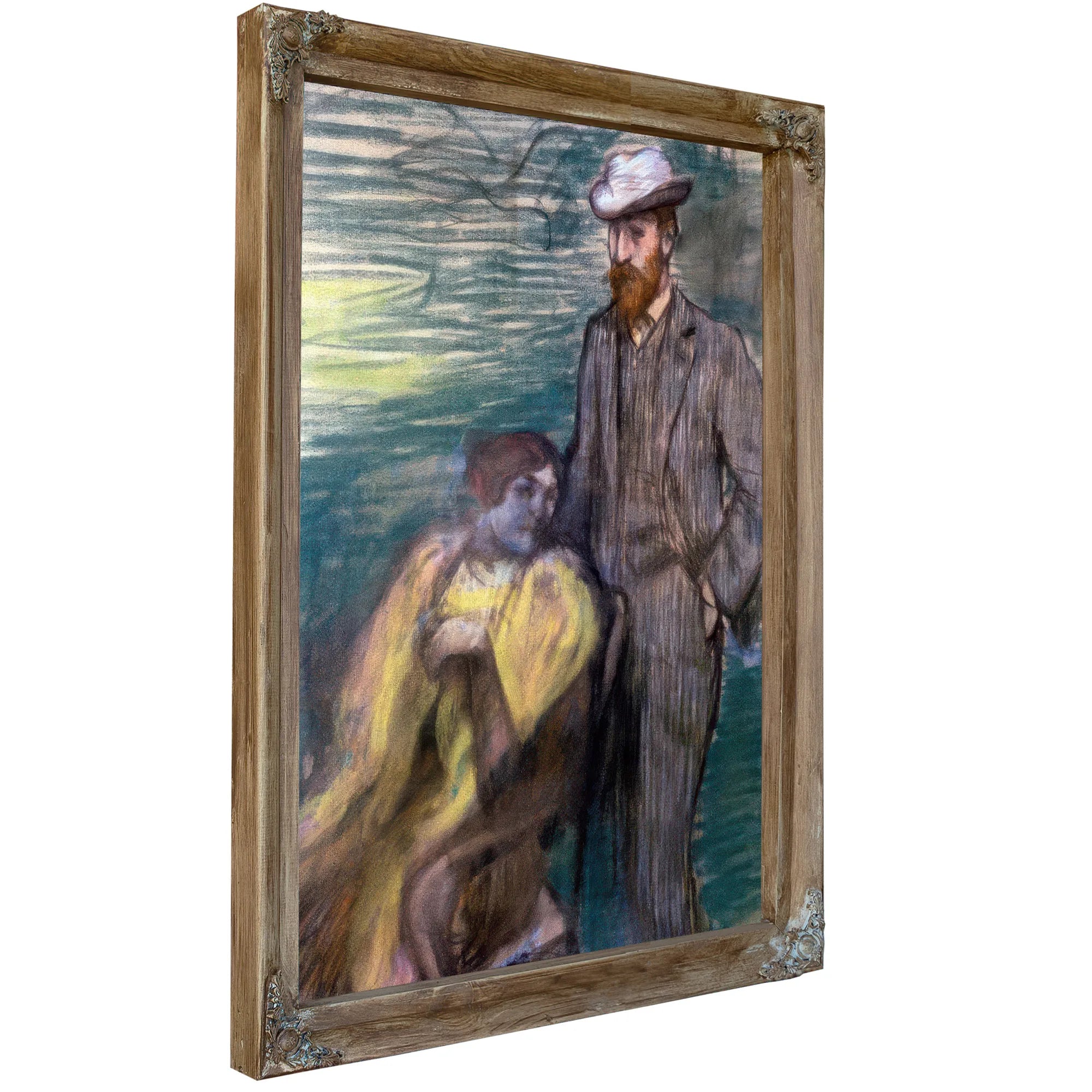 Monsieur And Madame Rouart By Edgar Degas Fine Art Print