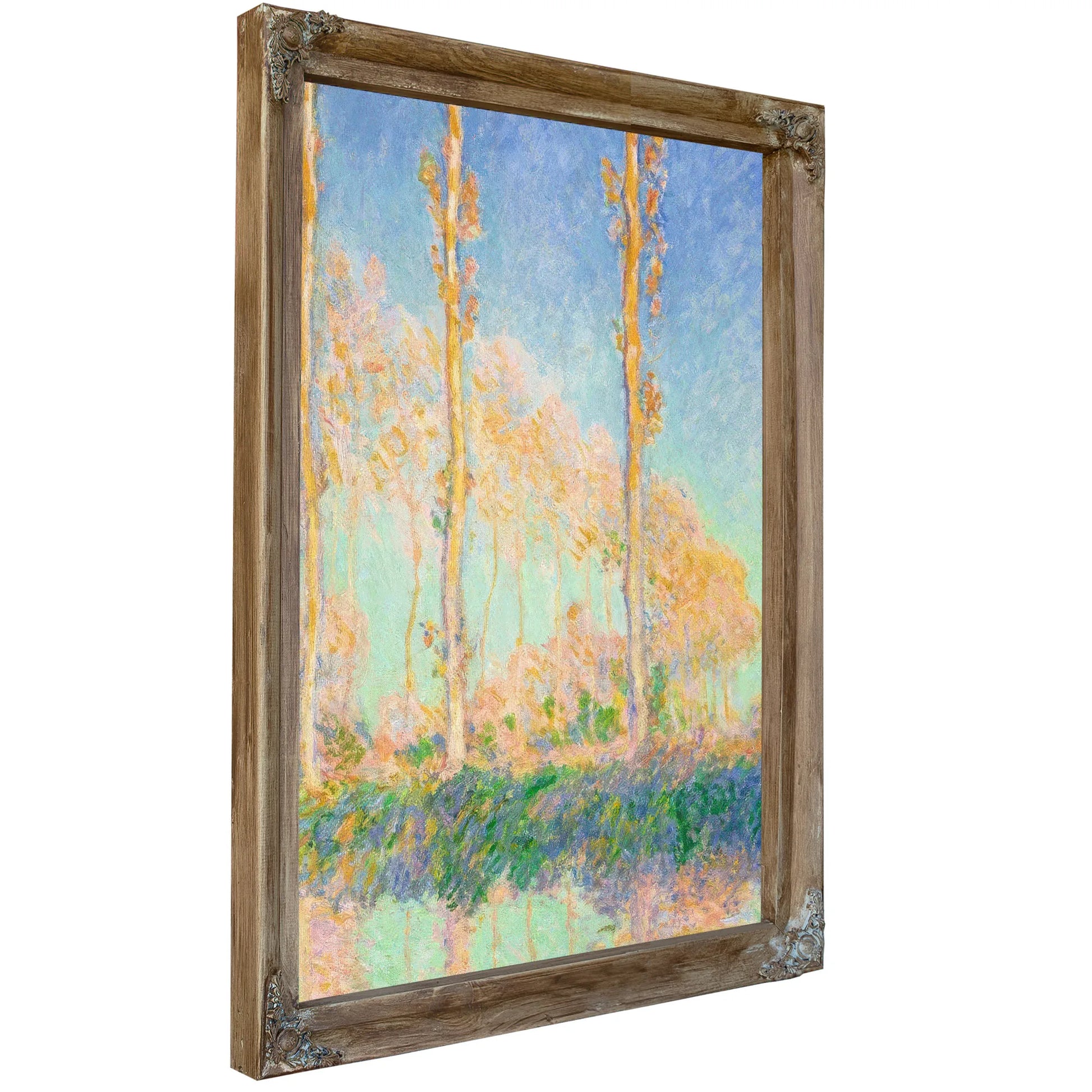 Poplars By Claude Monet Fine Art Print