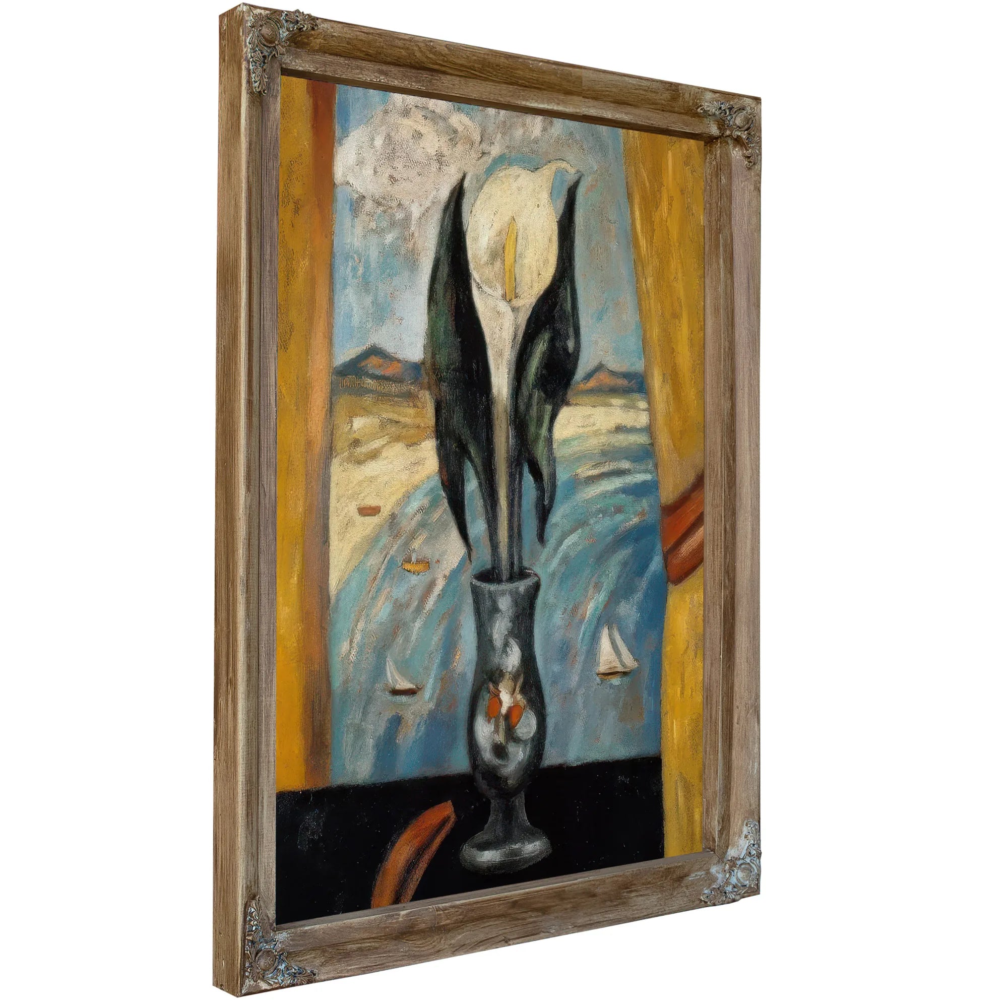 Atlantic Window By Marsden Hartley Fine Art Print