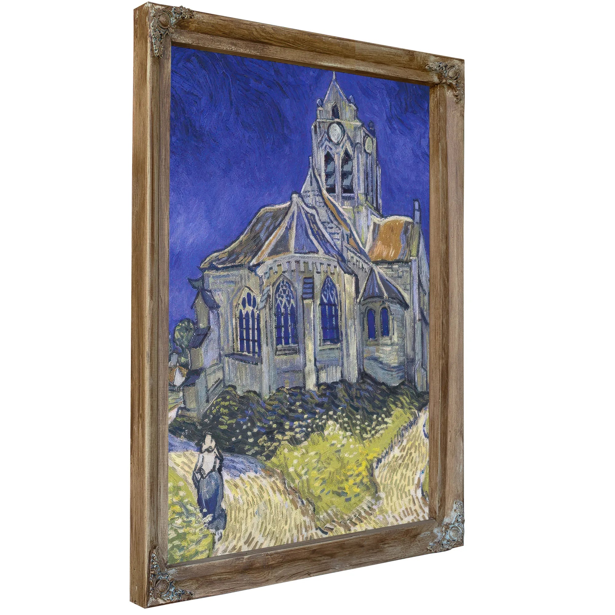 The Church In Auvers Sur Oise View From The Chevet By Vincent Van Gogh Fine Art Print