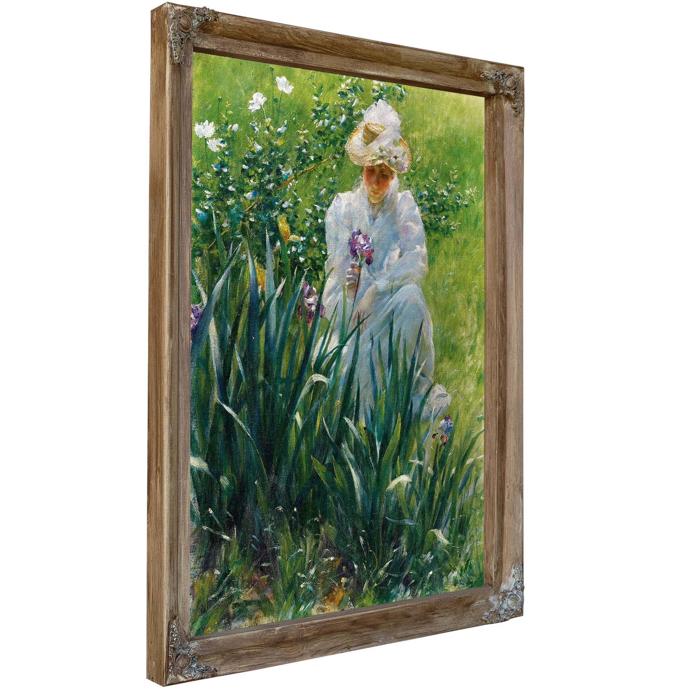 The Iris Bed (1891) by Charles Courtney Curran