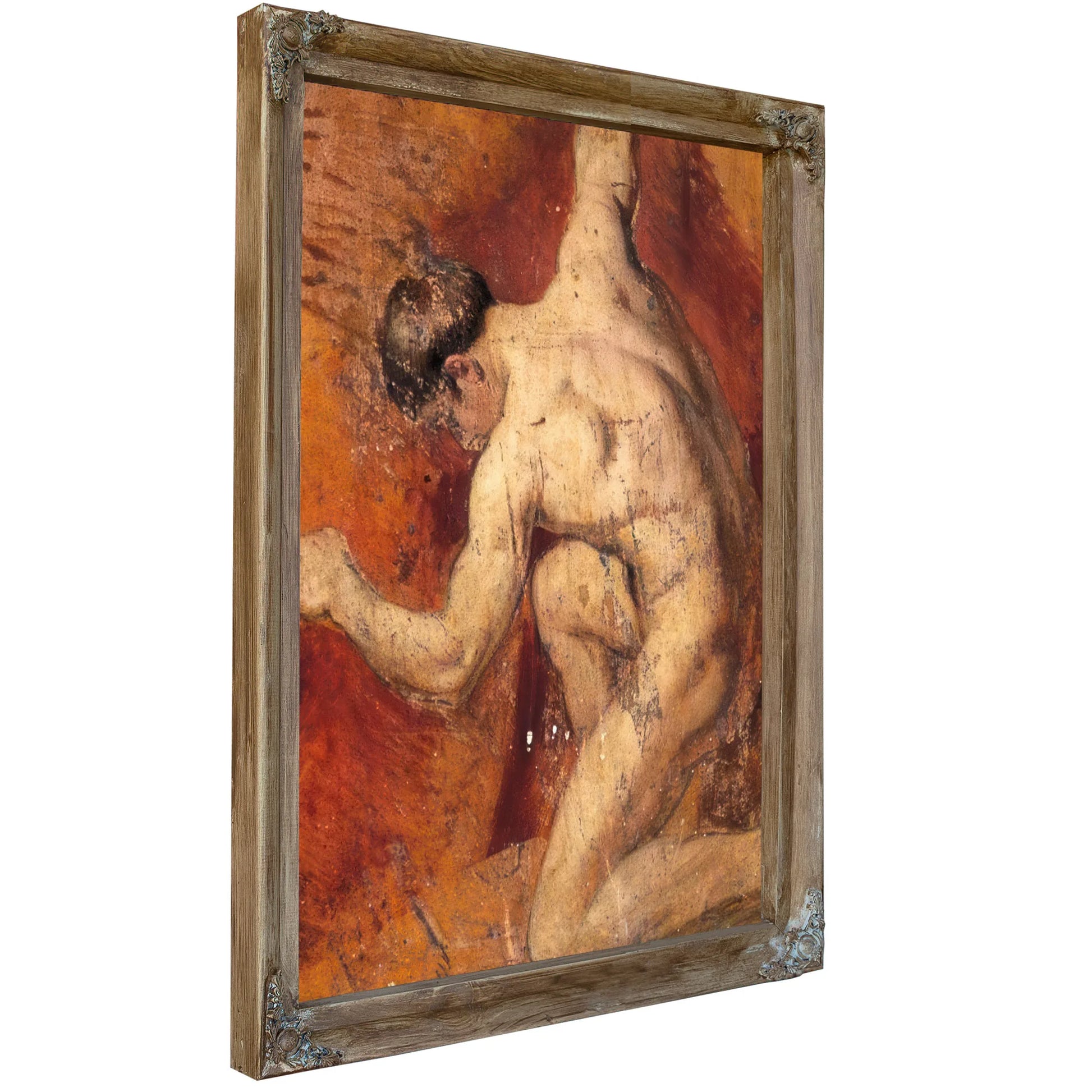 Male Nude 33 By William Etty Fine Art Print
