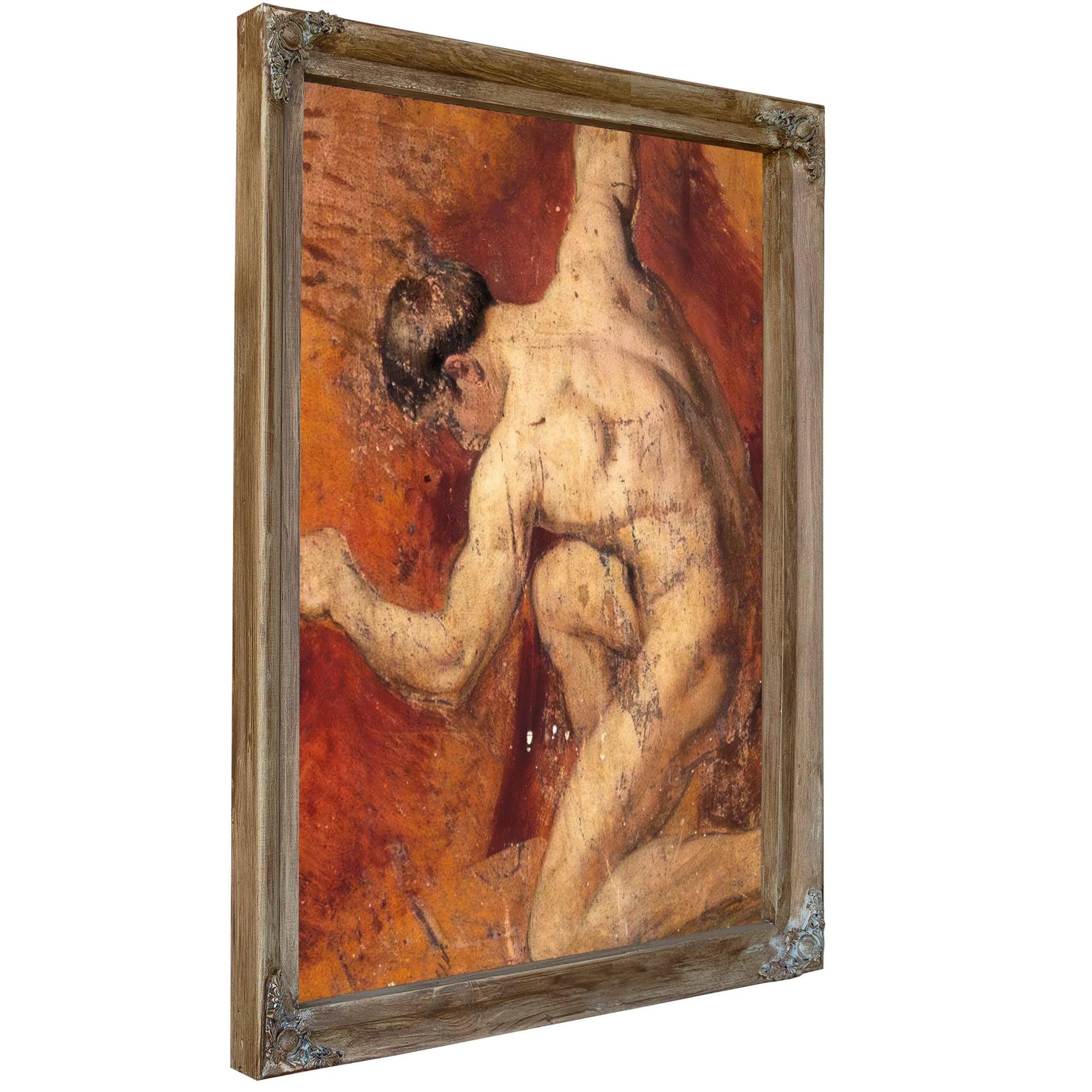 Male Nude 33 By William Etty Fine Art Print