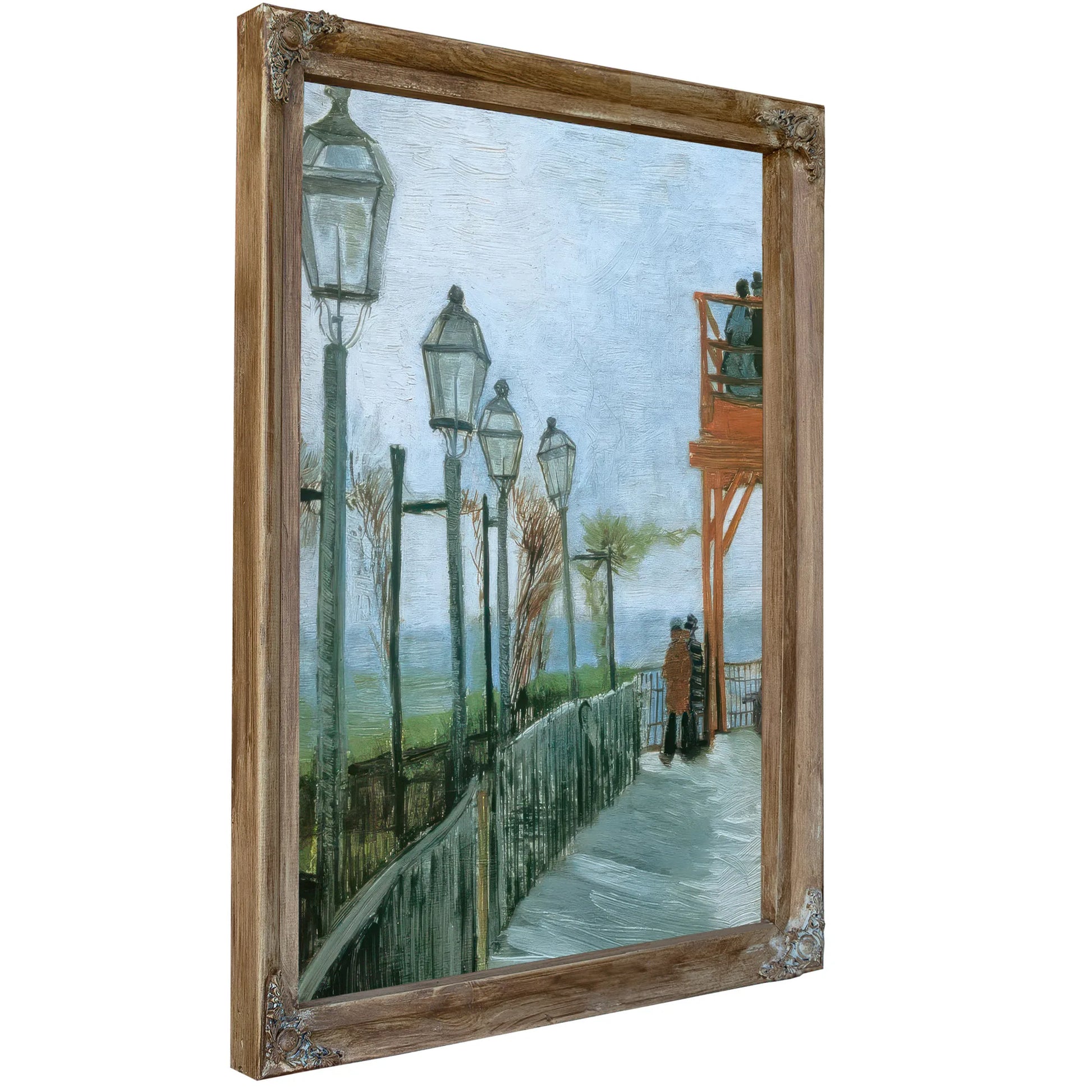 Montmartre By Vincent Van Gogh Fine Art Print