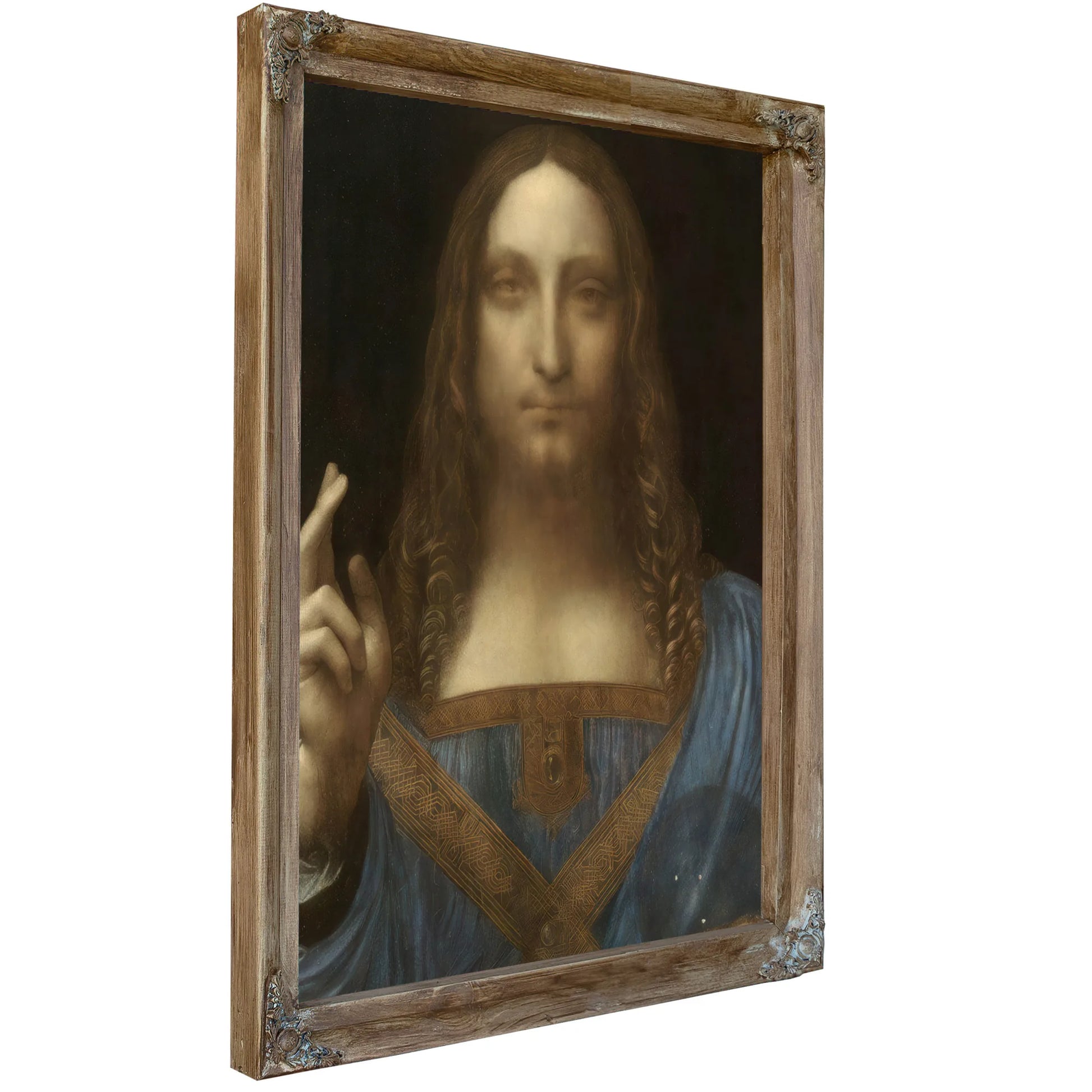 Salvator Mundi By Leonardo Da Vinci Fine Art Print