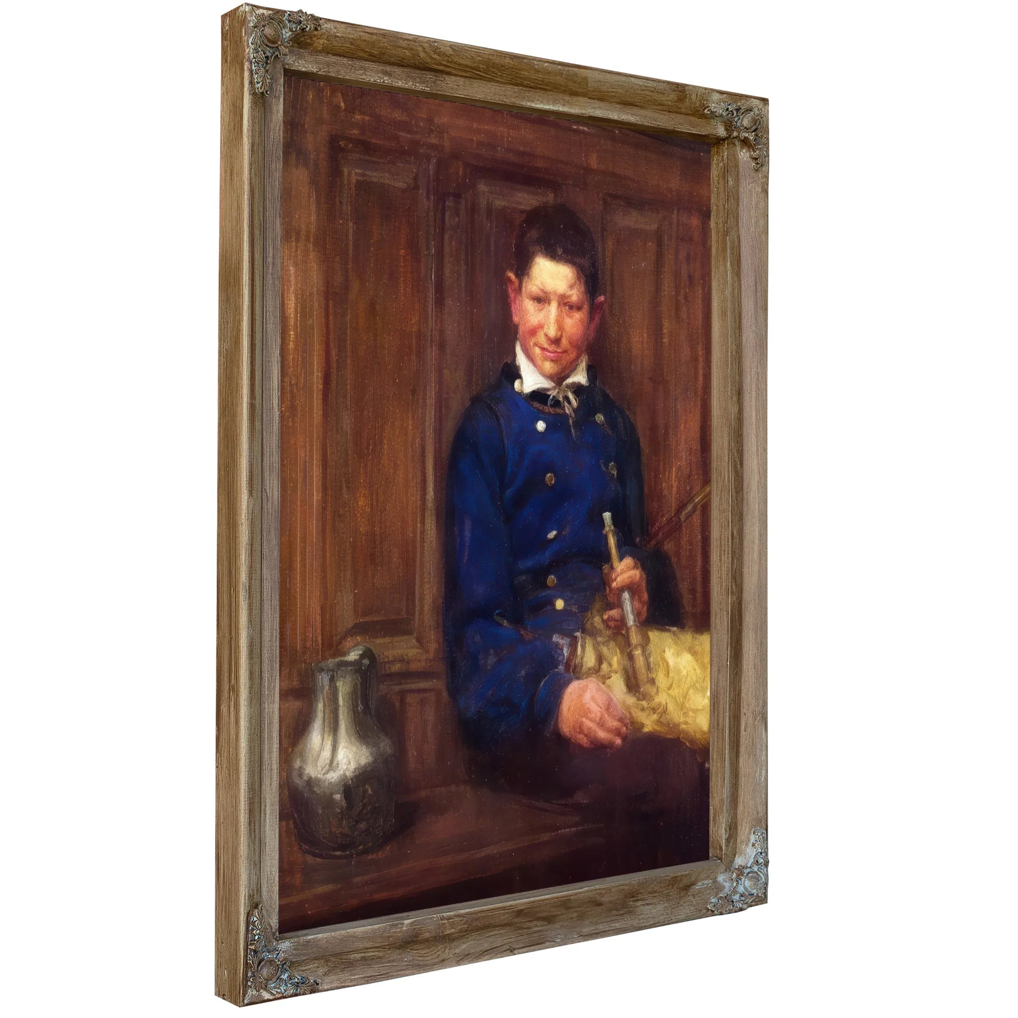 The Bagpipe Player By Henry Ossawa Tanner Fine Art Print