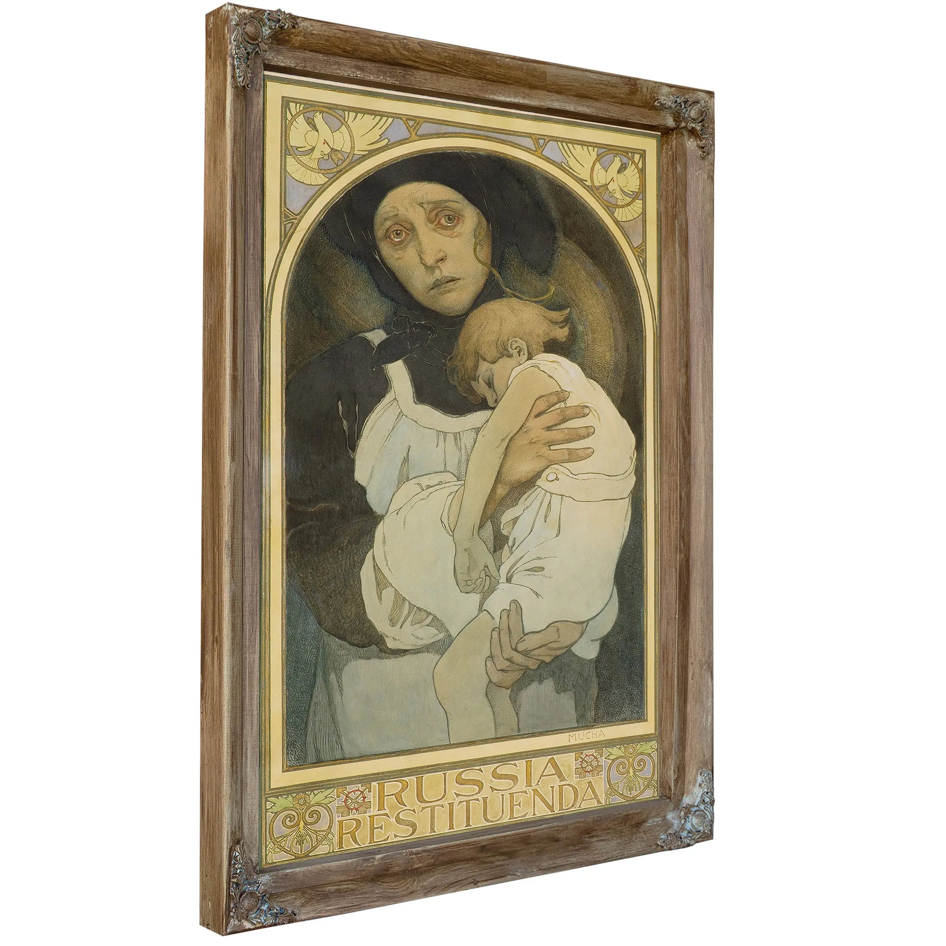 Study For Russia Restituenda Russia Must Recover by Alphonse Mucha