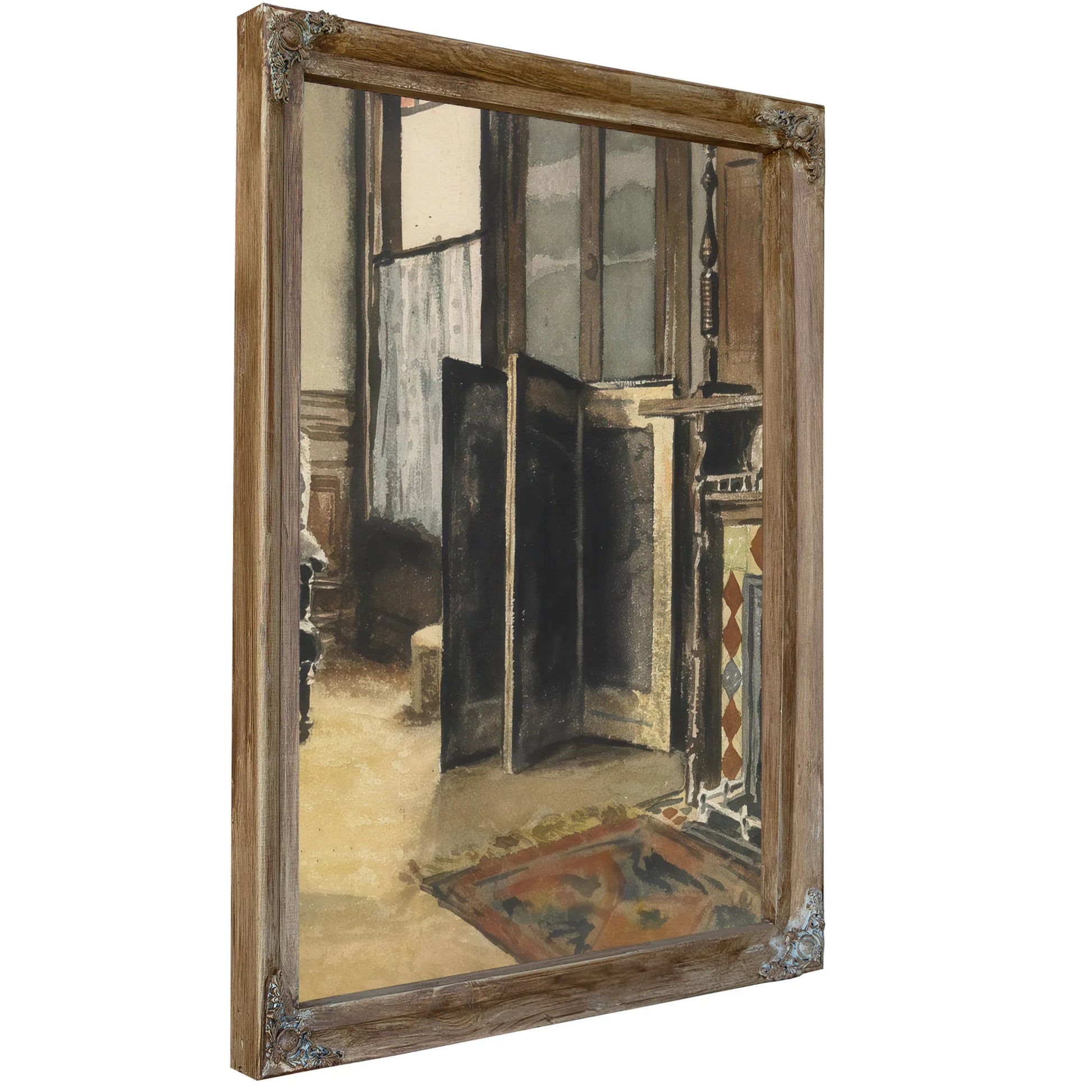 The Corner Of A Room 1892 By Maynard Dixon Fine Art Print