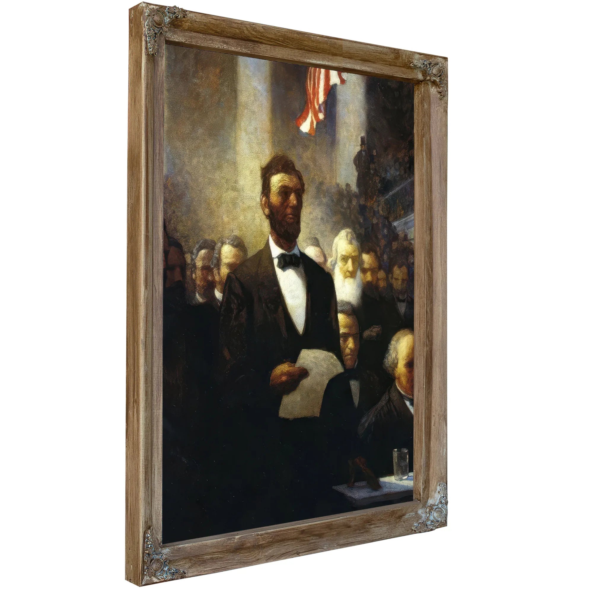 Lincoln By NC Wyeth Fine Art Print