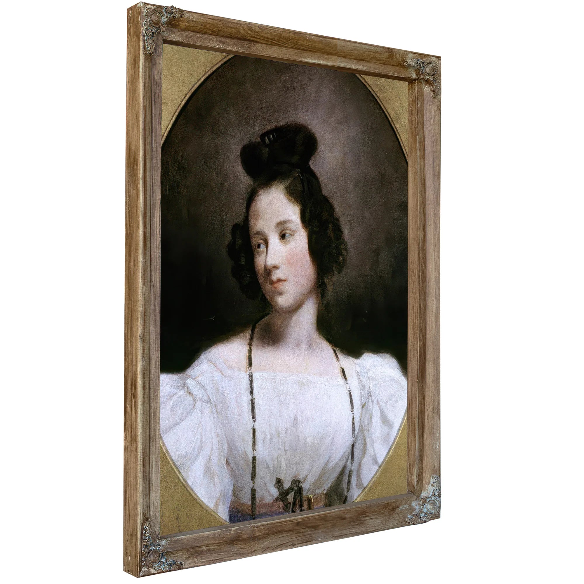 Mademoiselle Alexandrine Julie De La Boutraye By Eugene Delacroix Fine Art Print