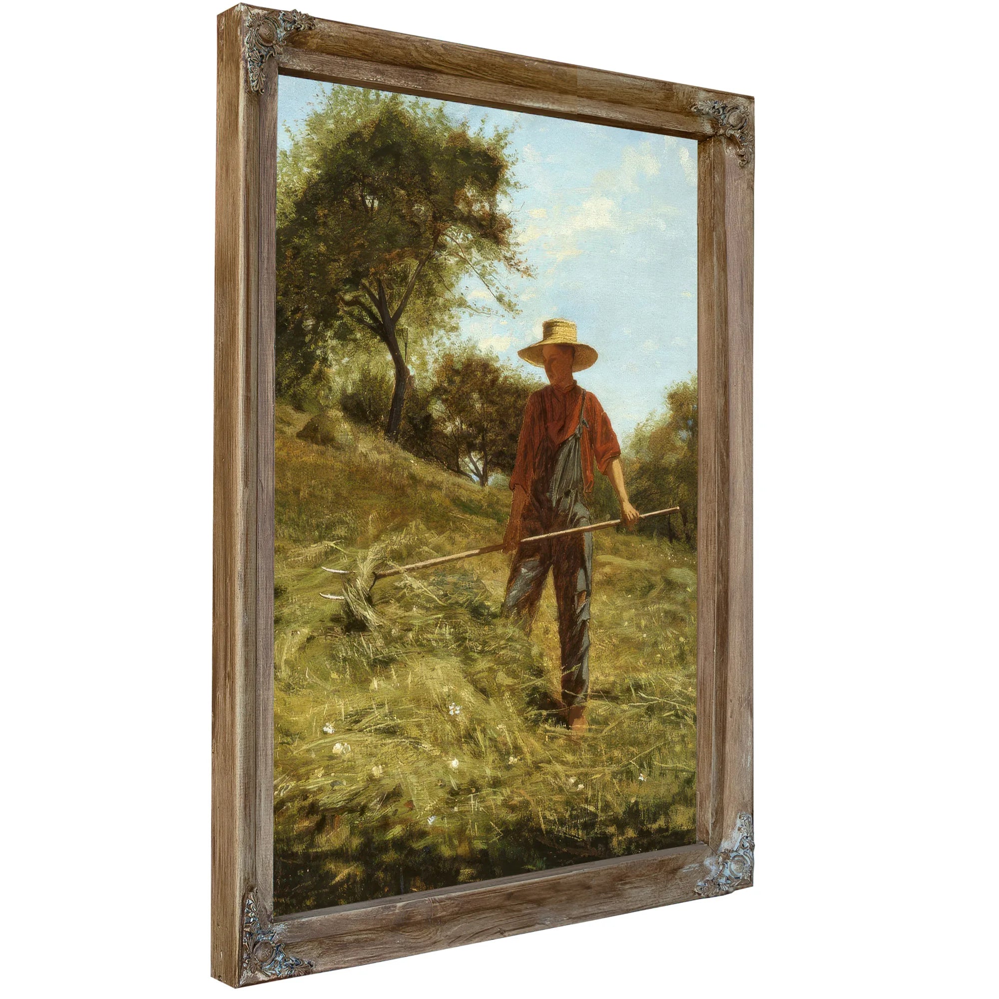 Haymaking By Winslow Homer Fine Art Print