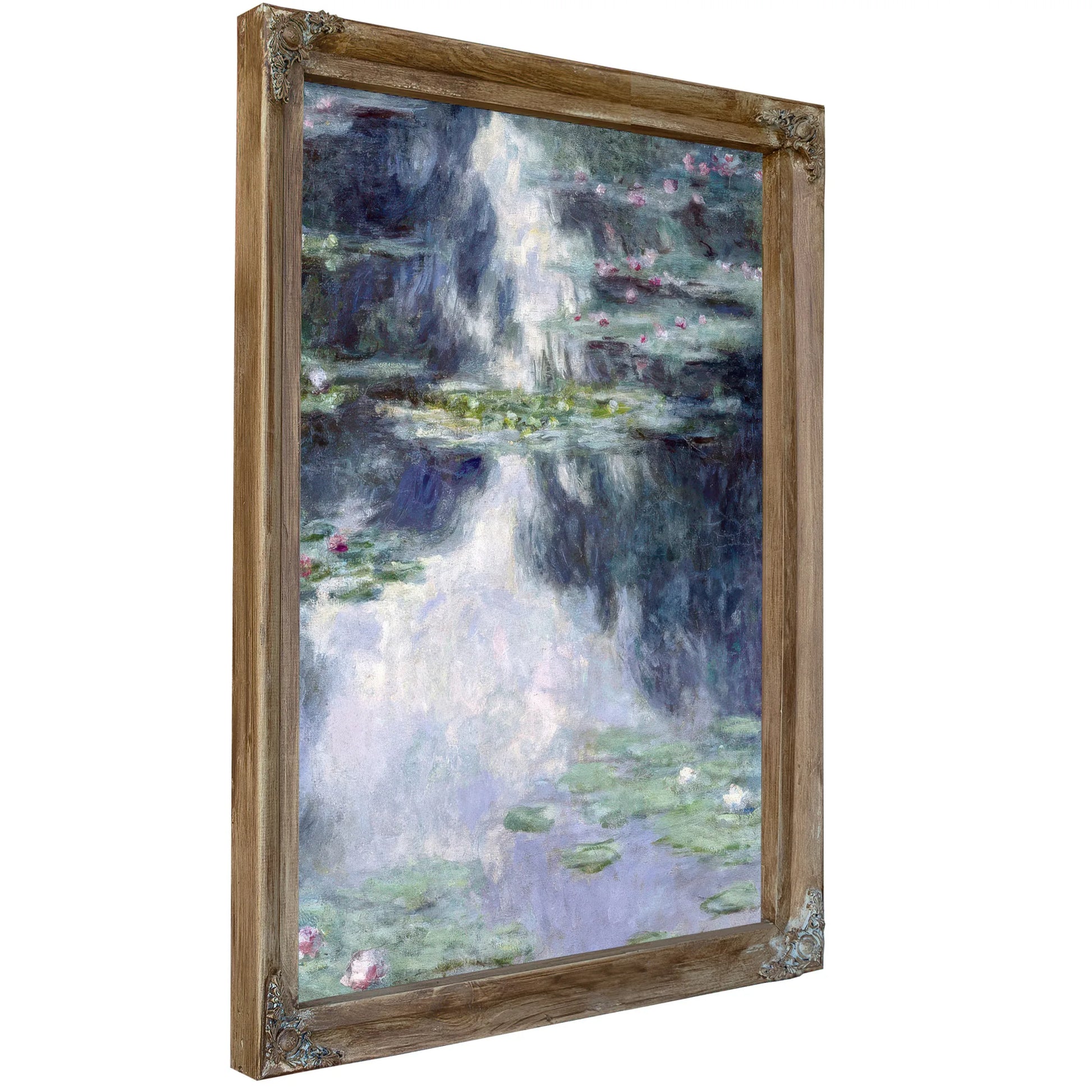 Pond With Water Lilies By Claude Monet Fine Art Print