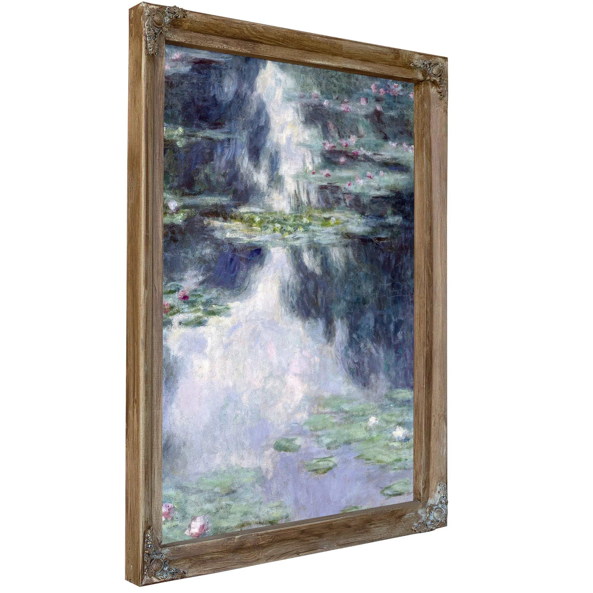 Pond With Water Lilies By Claude Monet Fine Art Print
