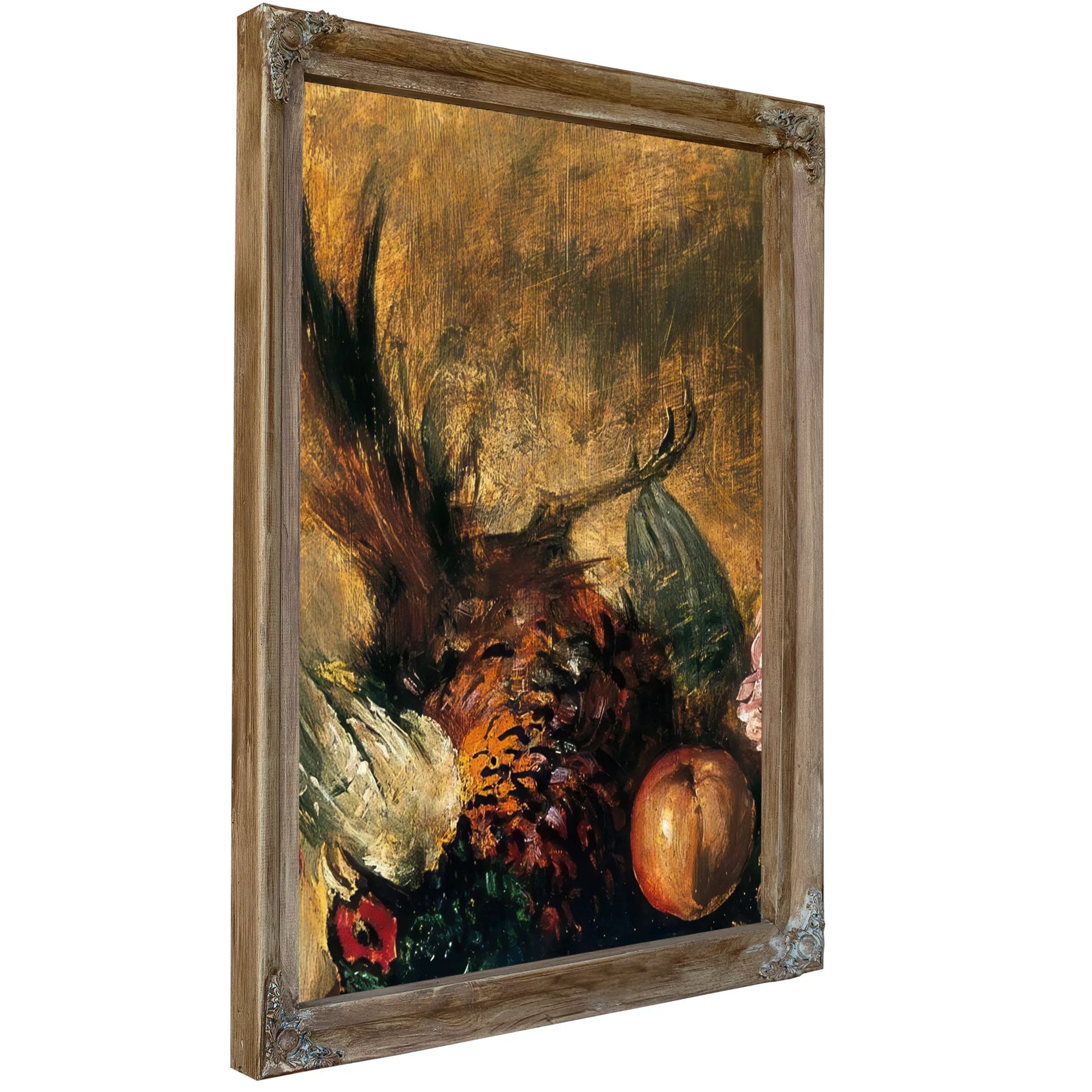 Dead Pheasant And Fruit By William Etty Fine Art Print