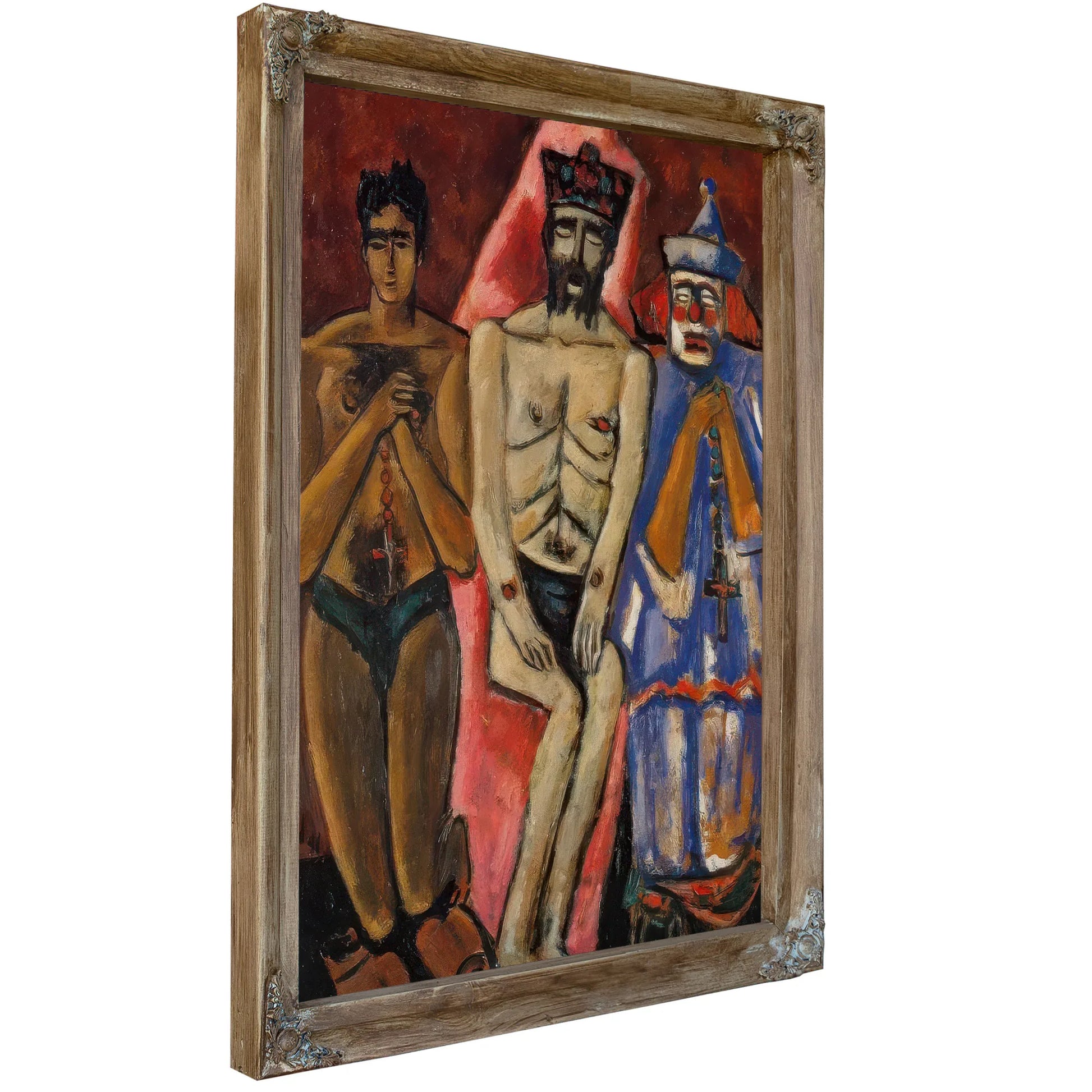 Three Friends By Marsden Hartley Fine Art Print