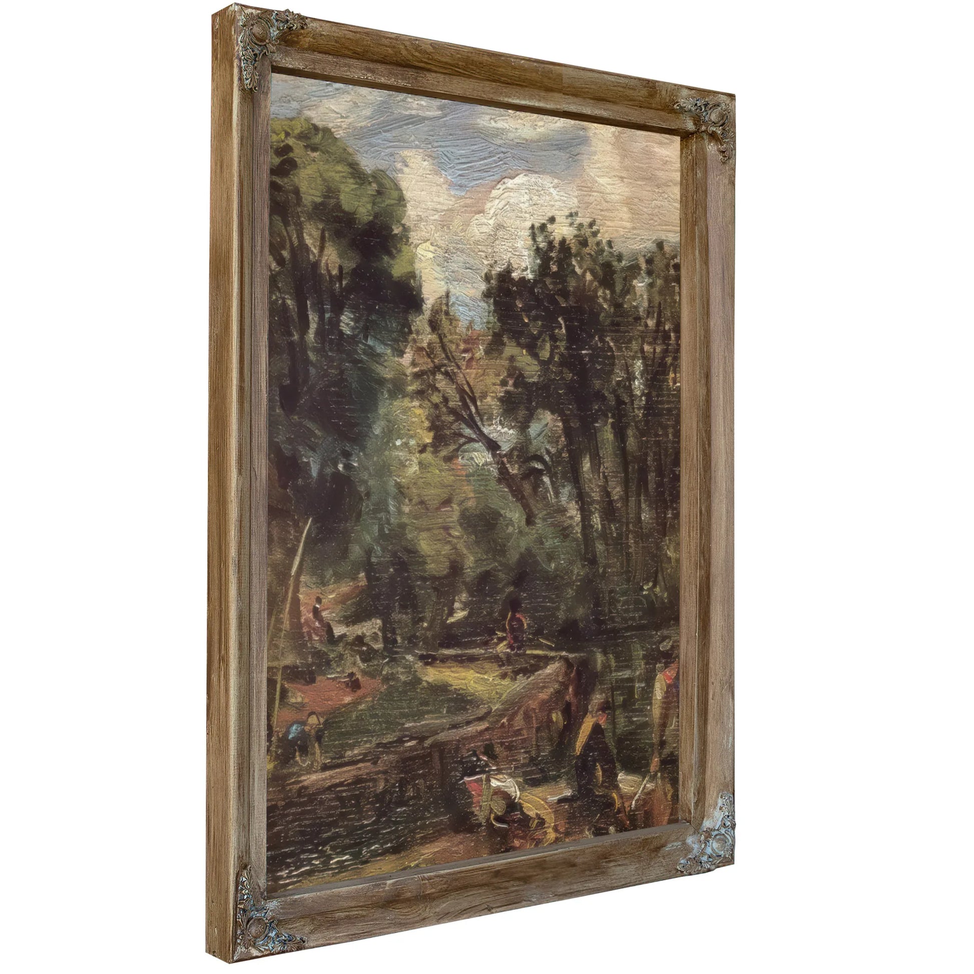 Study For Stratford Mill By John Constable Fine Art Print