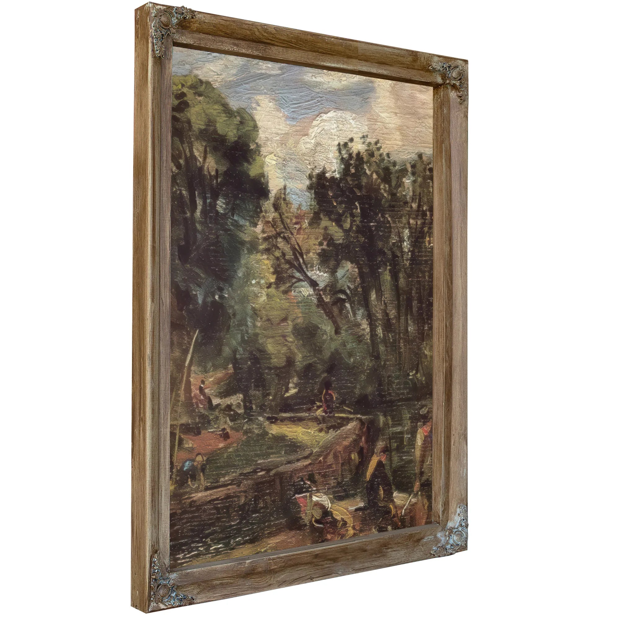 Study For Stratford Mill By John Constable Fine Art Print