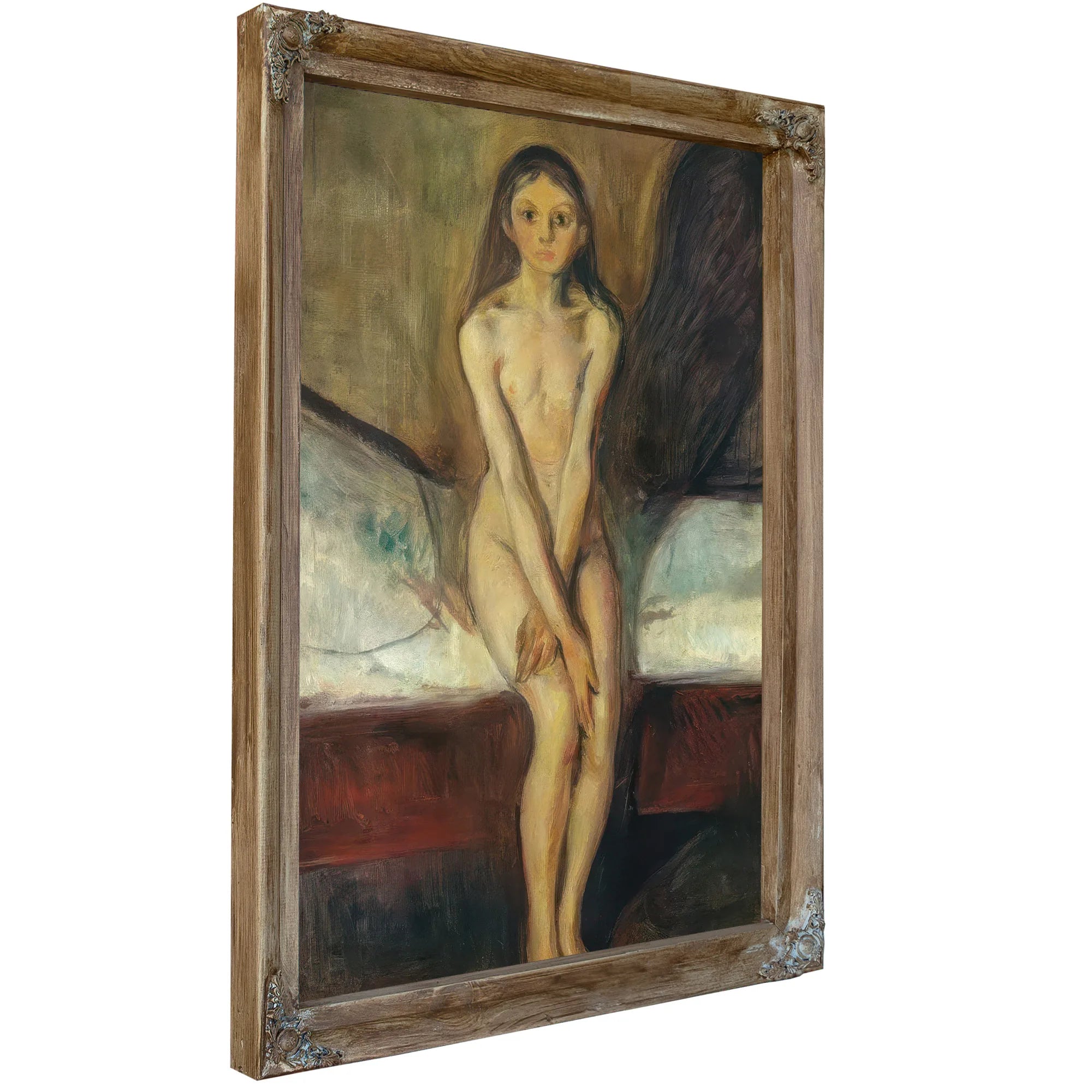 Puberty 1894 By Edvard Munch Fine Art Print