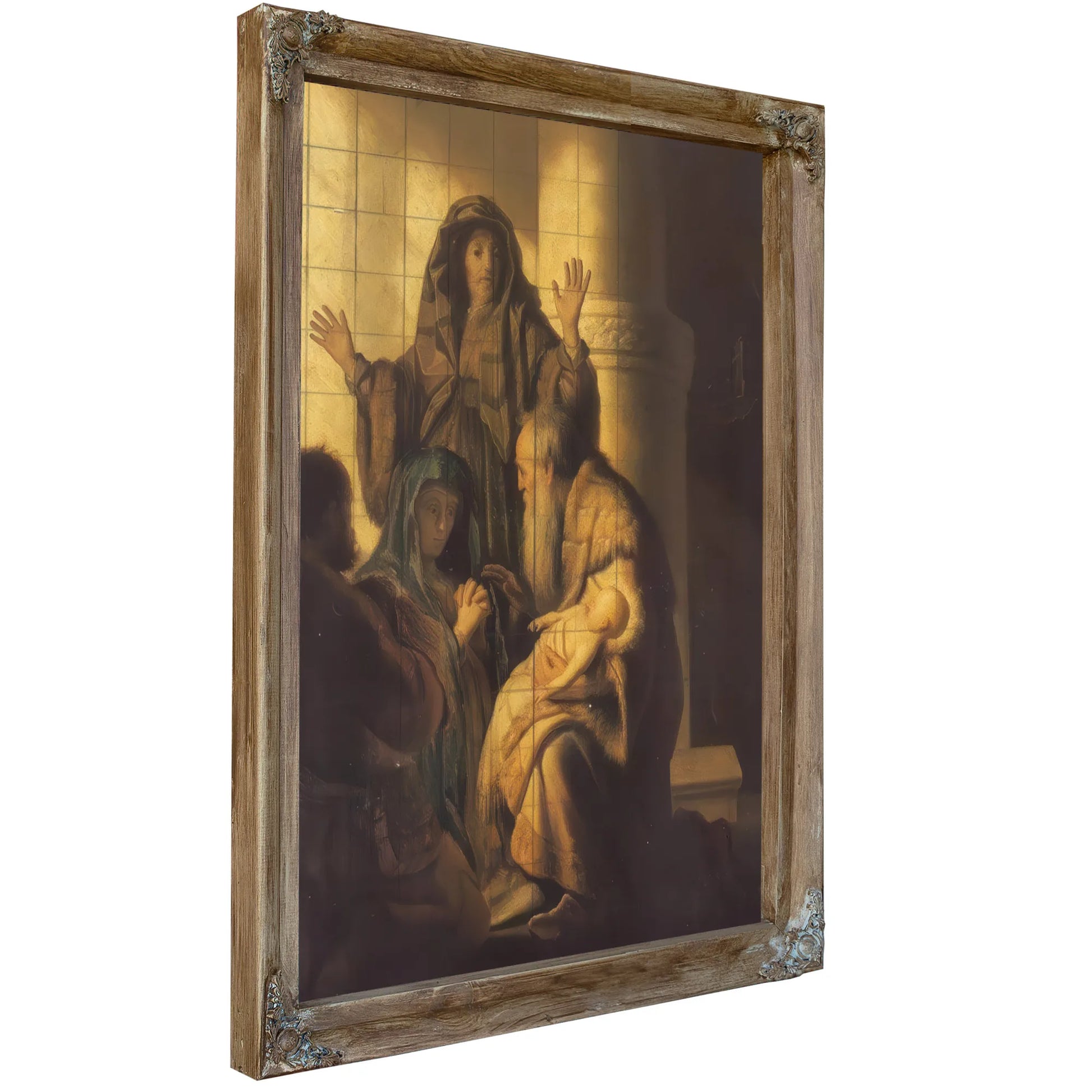 The Presentation Of Jesus In The Temple By Rembrandt Fine Art Print