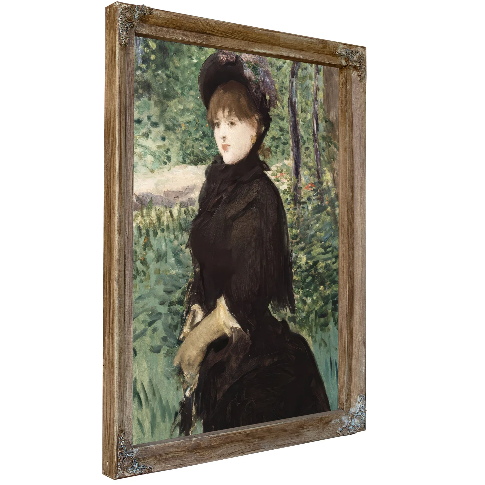 The Walk By Edouard Manet Fine Art Print