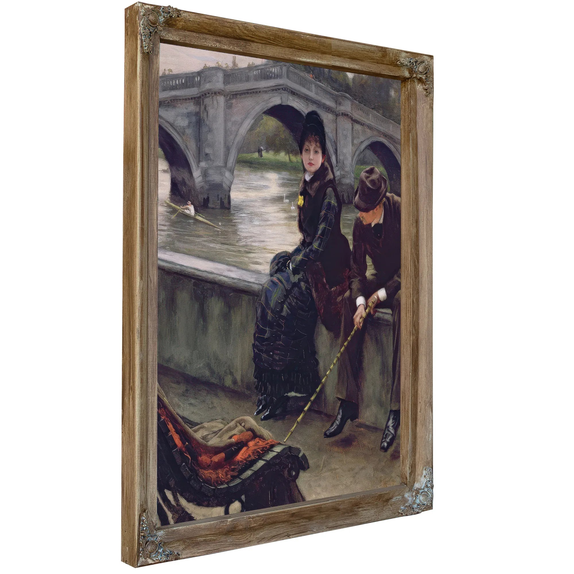 Richmond Bridge By James Tissot Fine Art Print