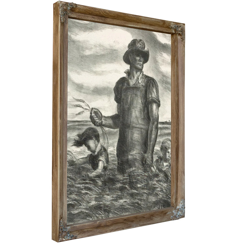 Our Good Earth (C. 36), 1942 By John Steuart Curry