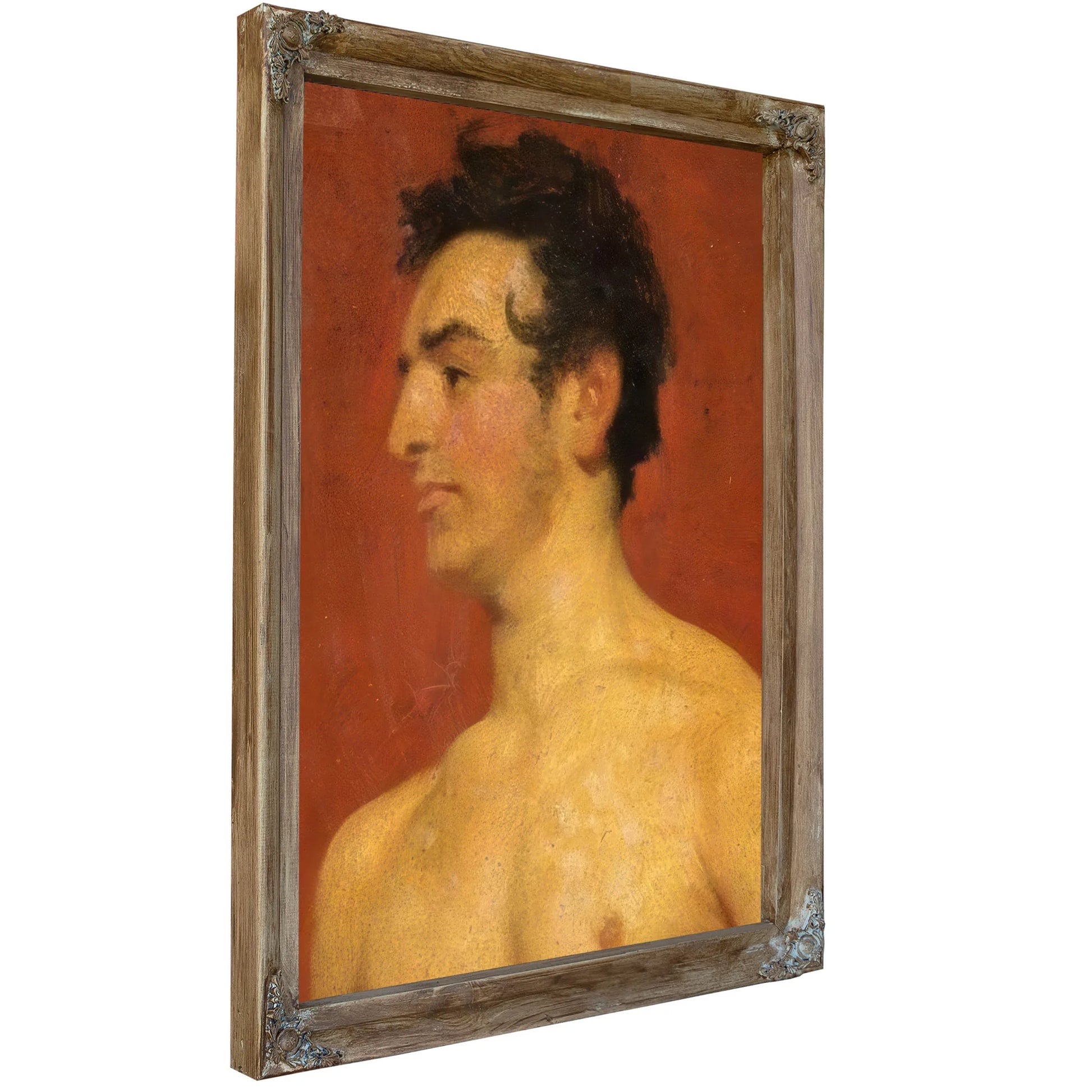 Portrait Of A Man By William Etty Fine Art Print