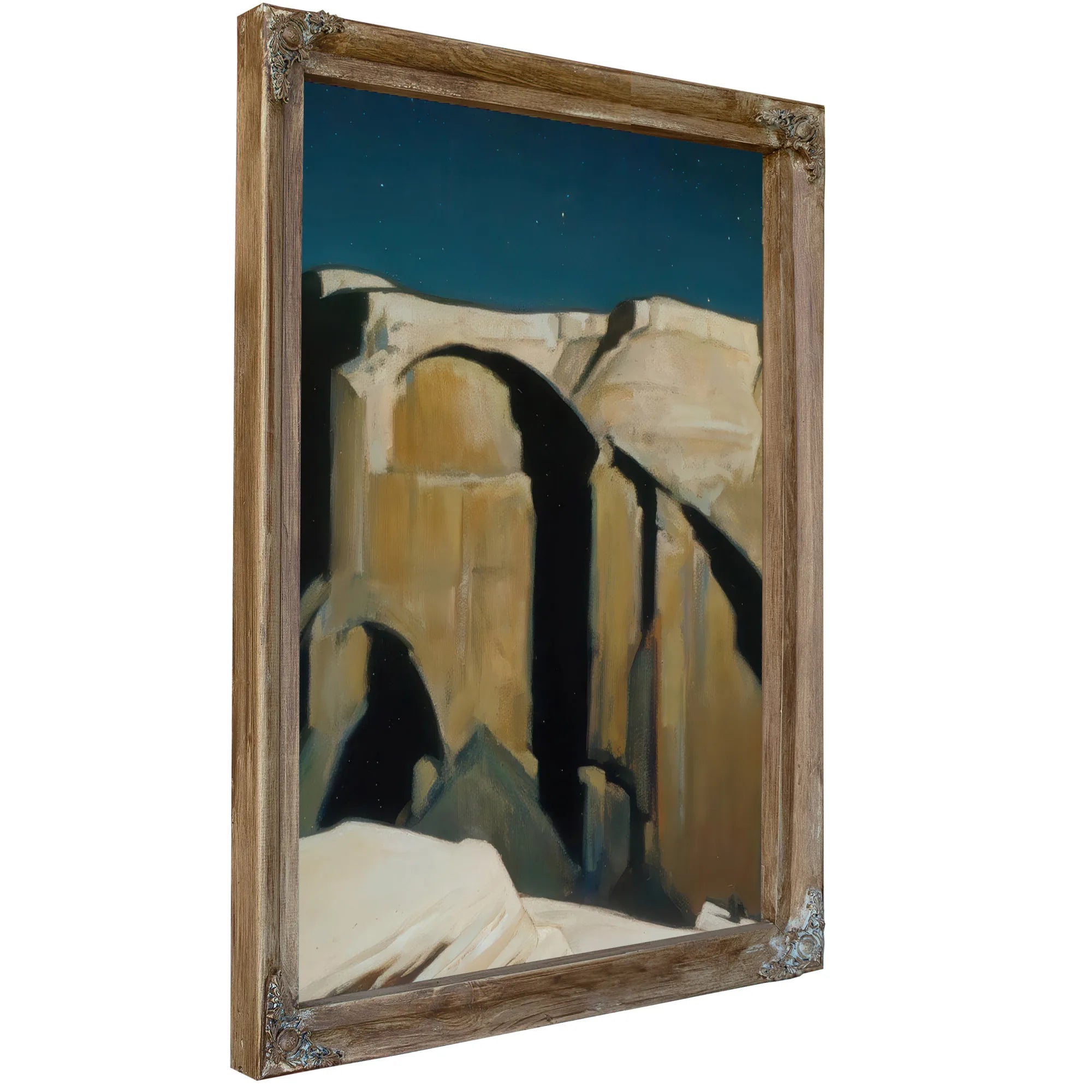 Moonlight Over Zion By Maynard Dixon Fine Art Print