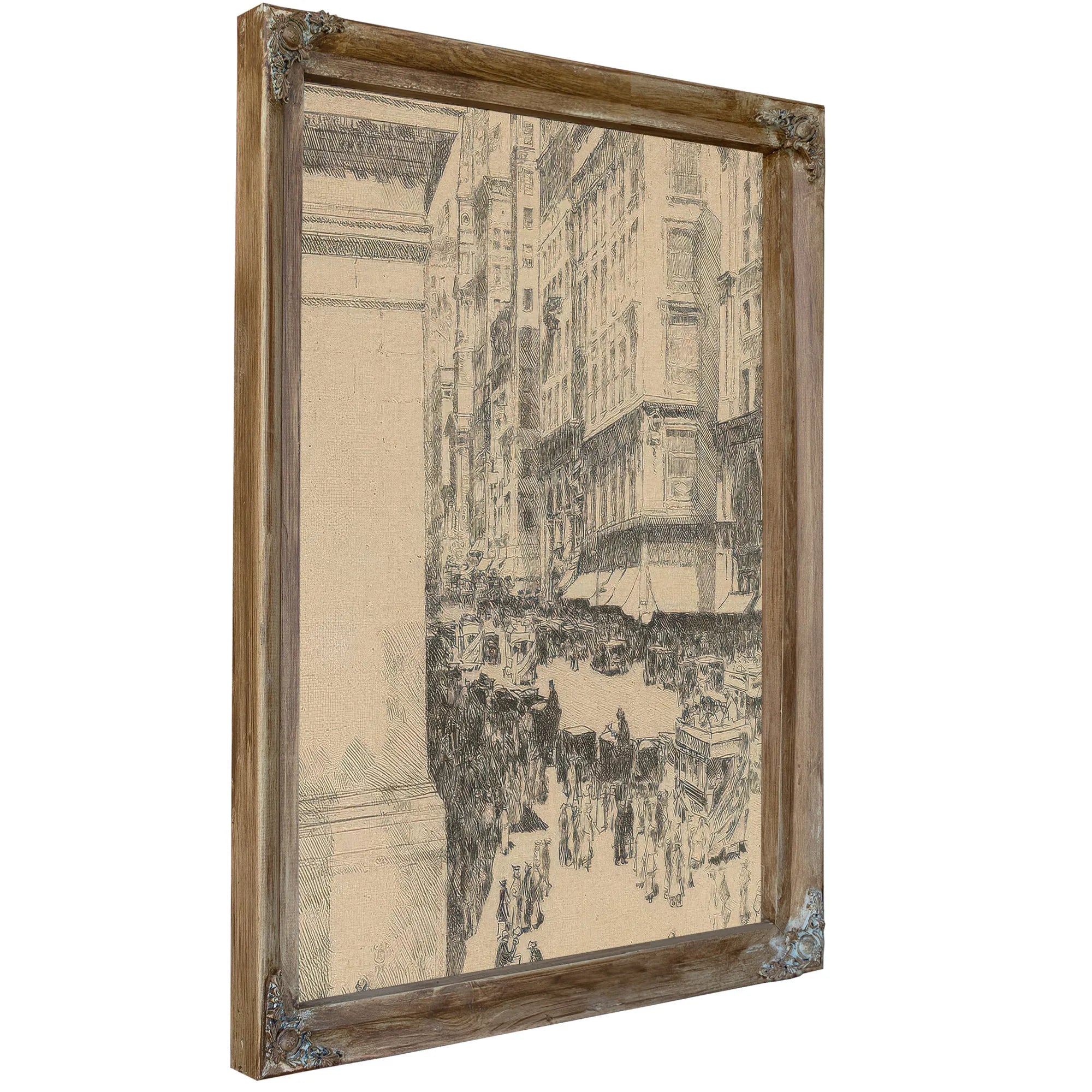 Fifth Avenue At Noon (Cortissoz & Clayton 77) By Childe Hassam Fine Art Print