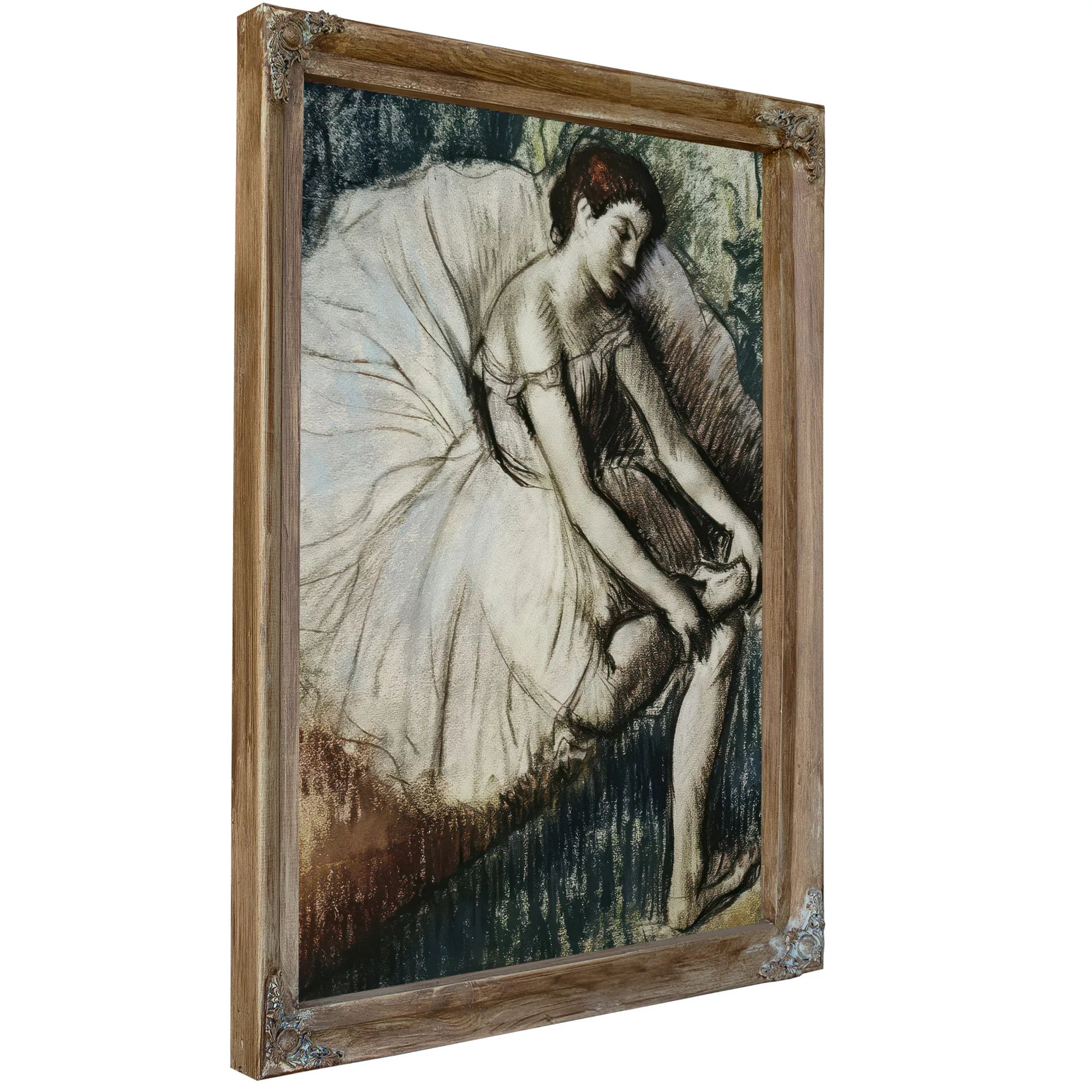 Tired Dancer By Edgar Degas Fine Art Print