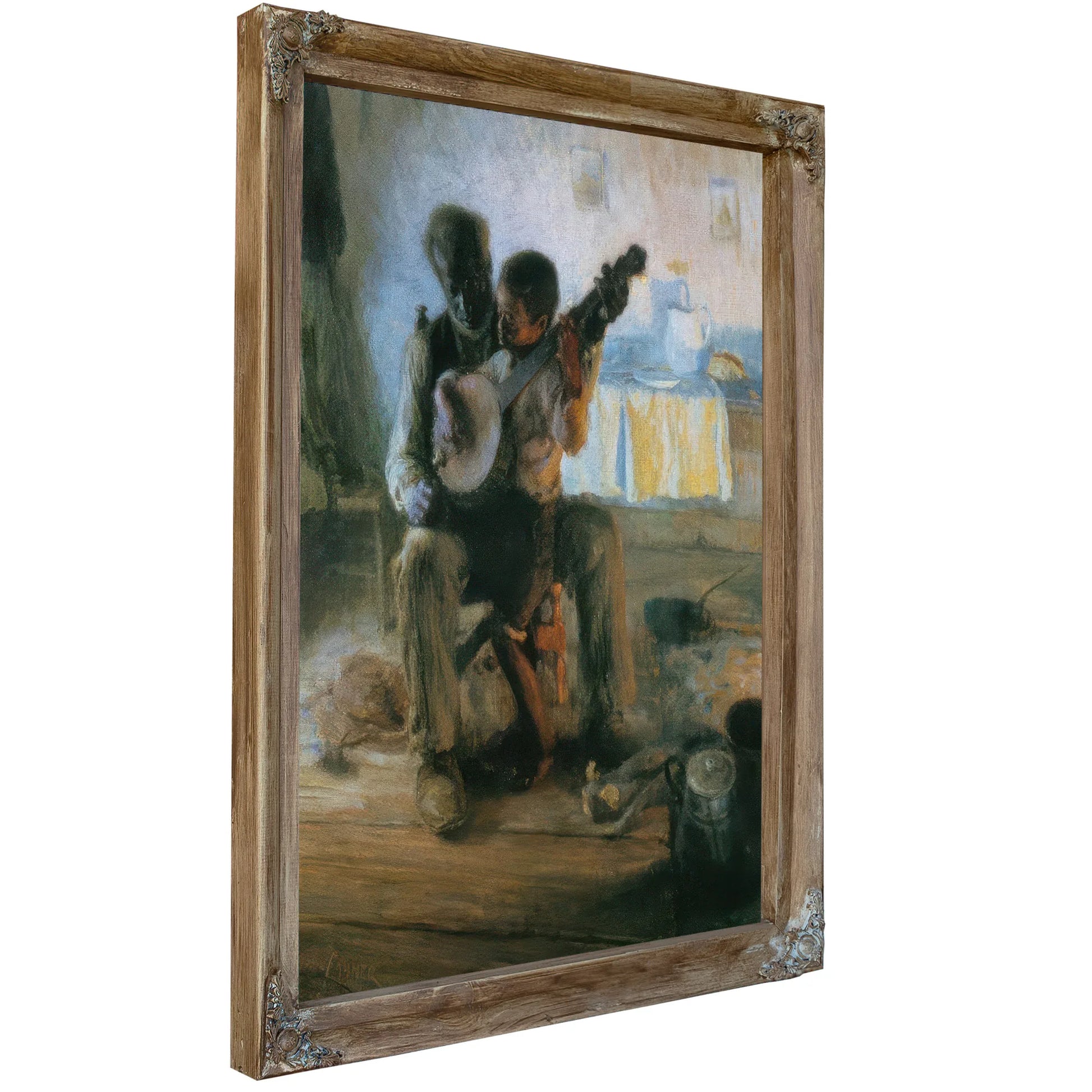 The Banjo Lesson By Henry Ossawa Tanner Fine Art Print