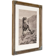 The Ambushed Picket by Frederic Remington
