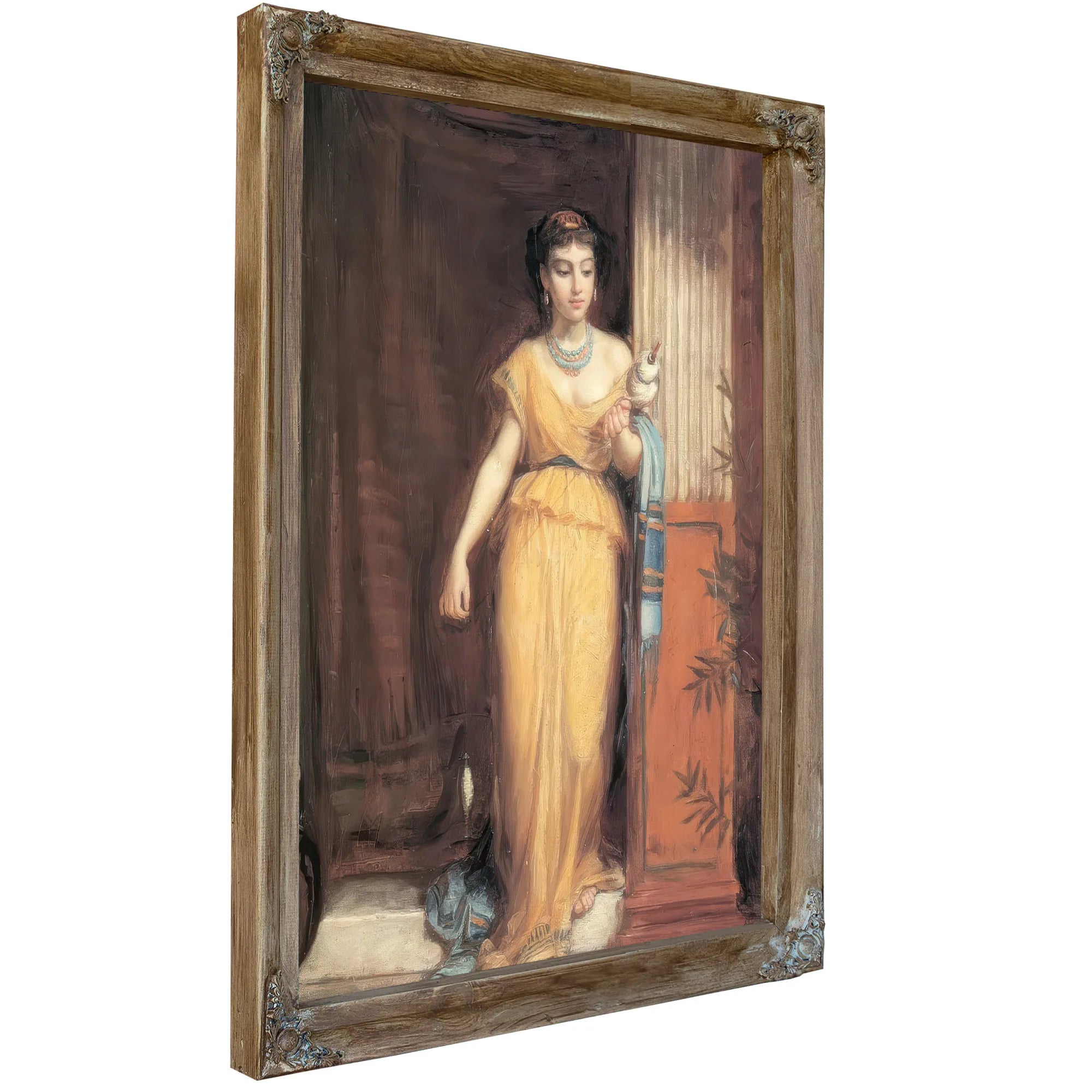 La Fileuse By John Waterhouse Fine Art Print