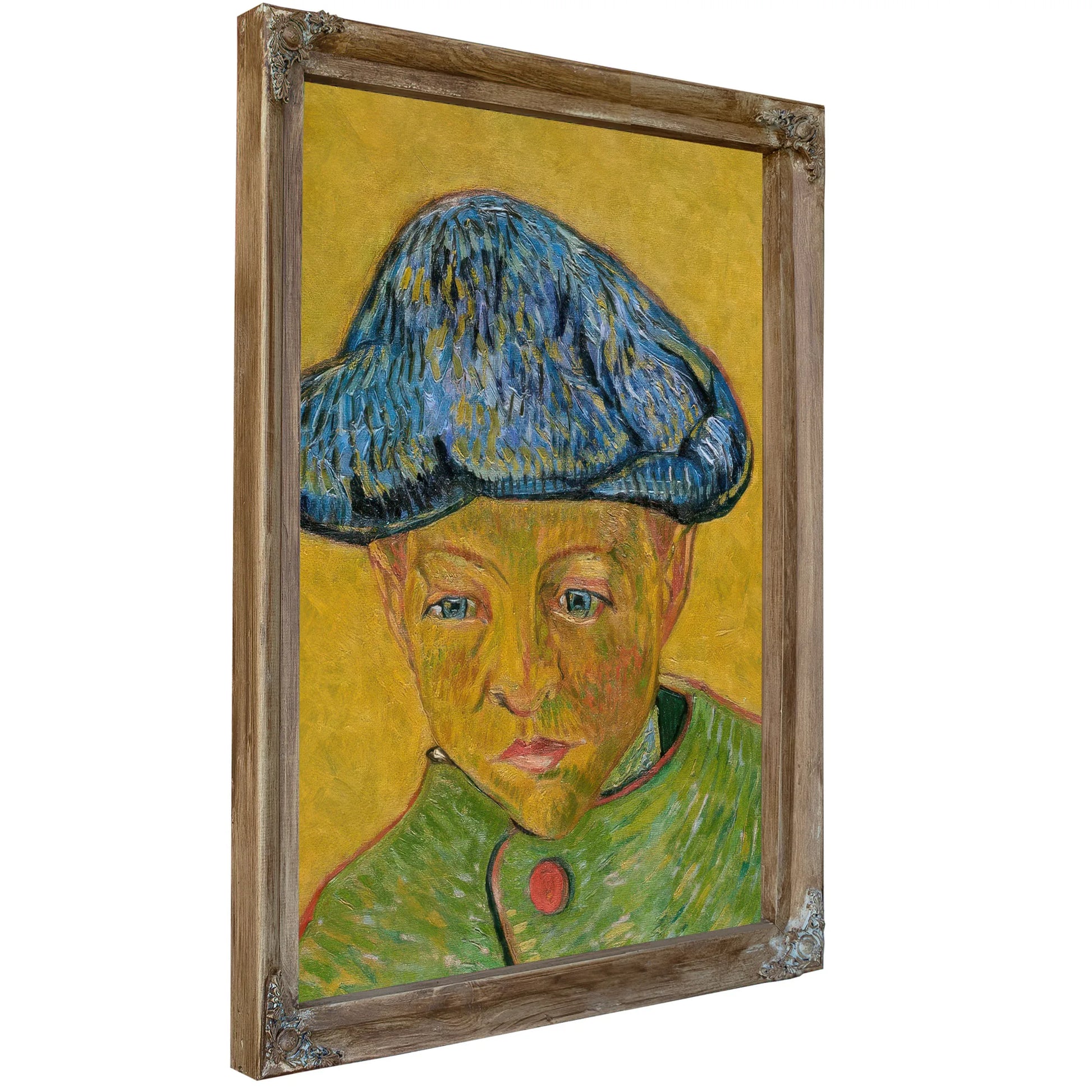 Portrait Of Camille Roulin By Vincent Van Gogh Fine Art Print