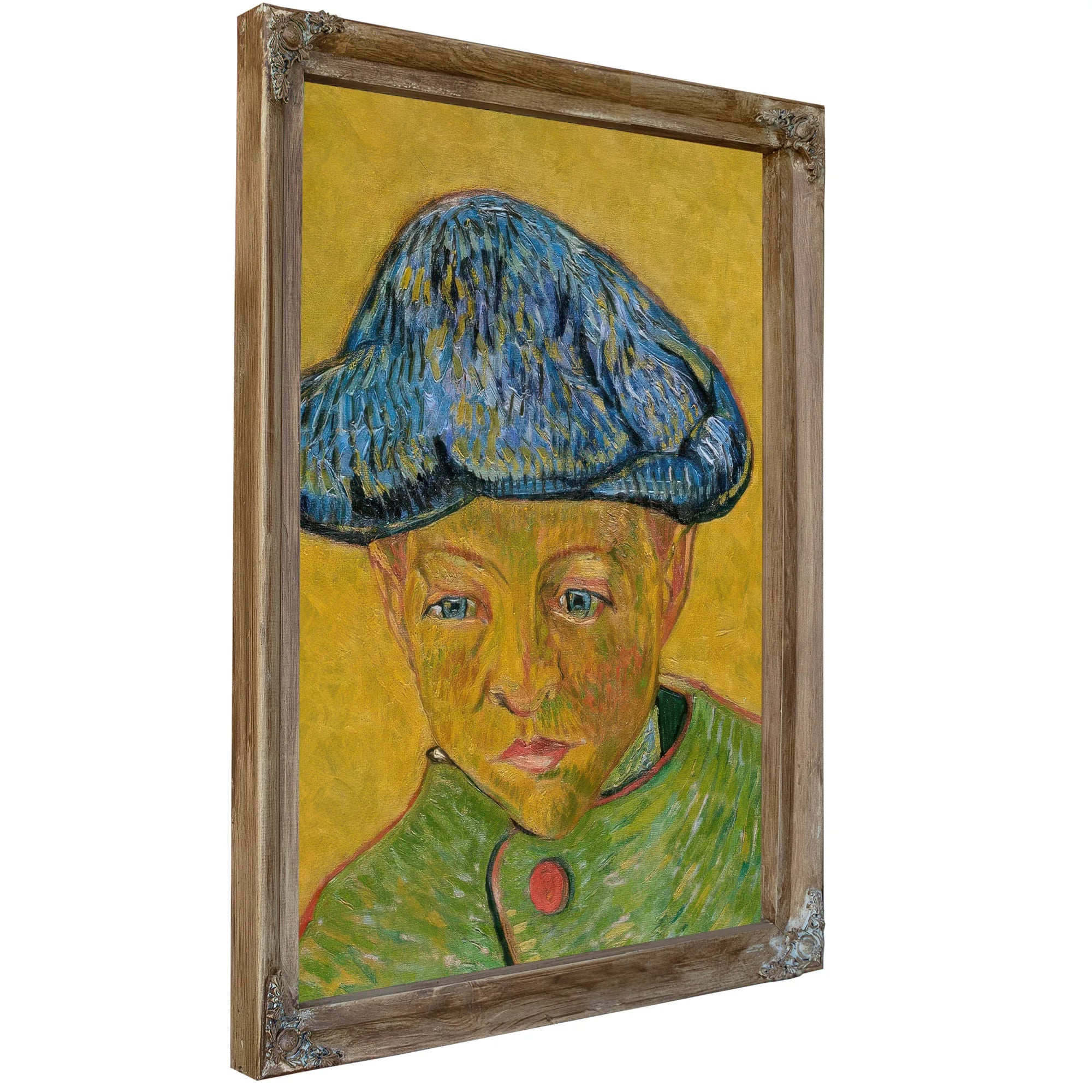 Portrait Of Camille Roulin By Vincent Van Gogh Fine Art Print